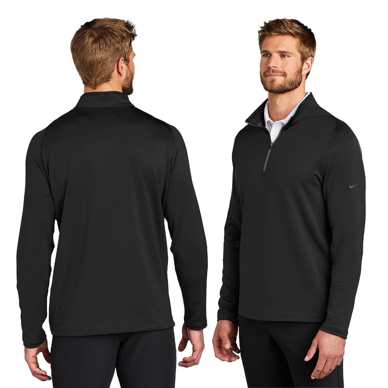 dri fit nike zip up