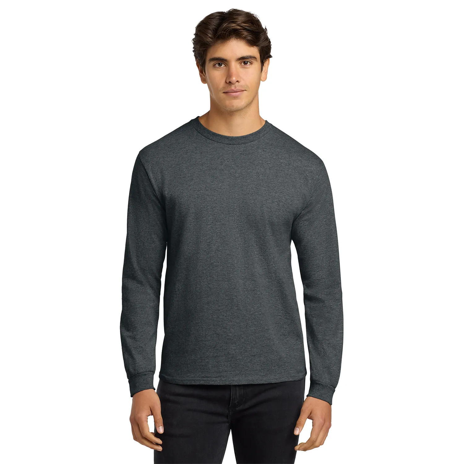 9764LS_Dark_Heather_Grey