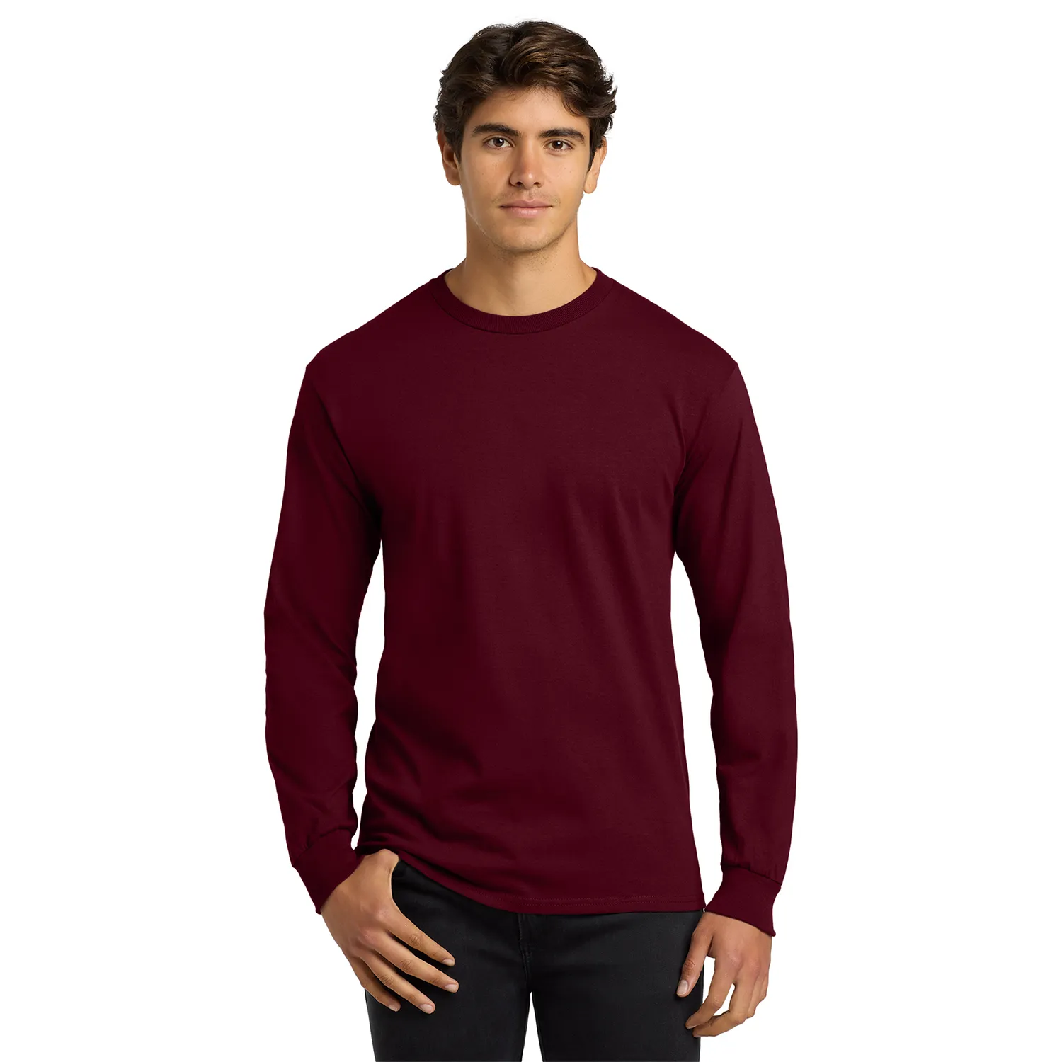 9764LS_Maroon_Red
