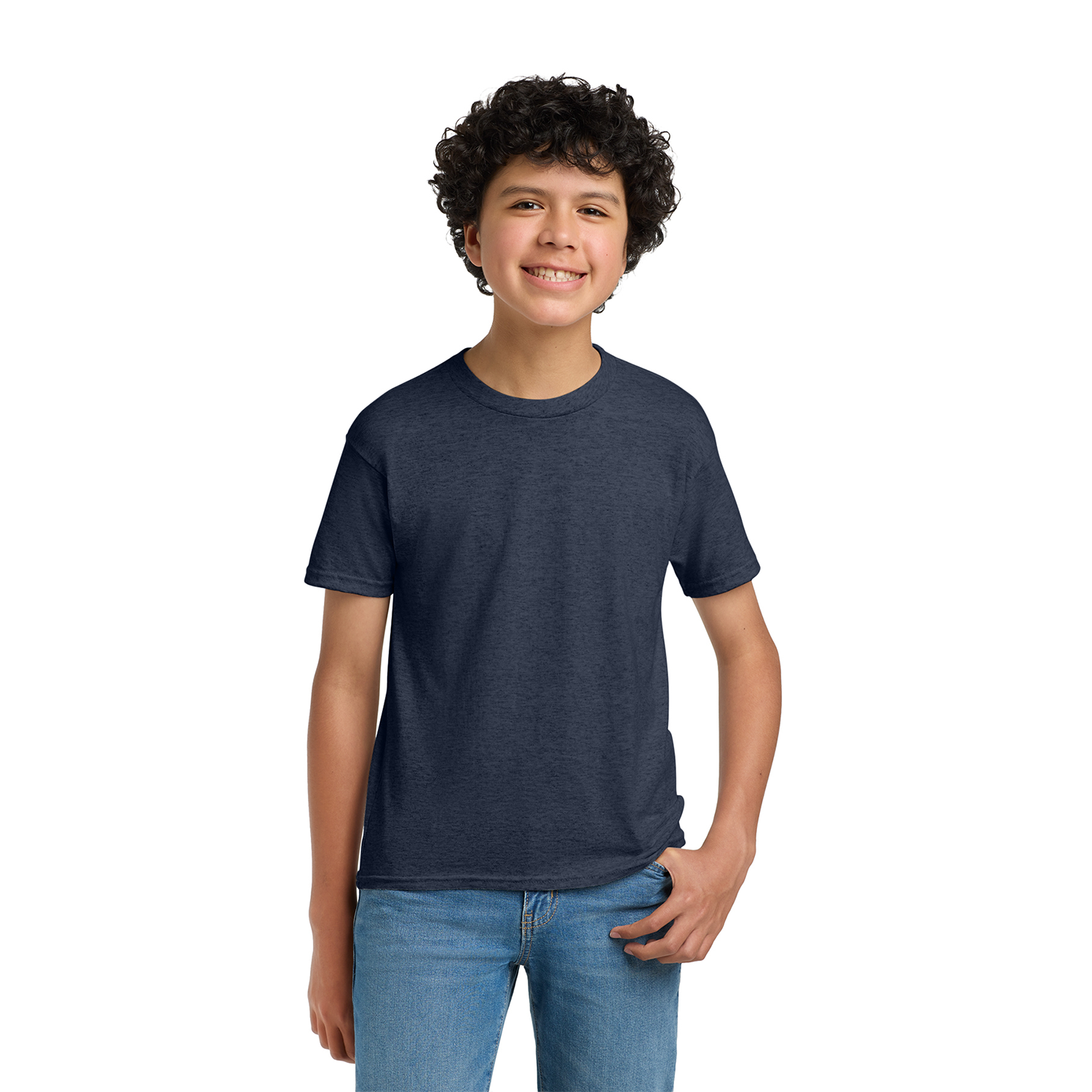 9901Y_Heather_Navy_Blue