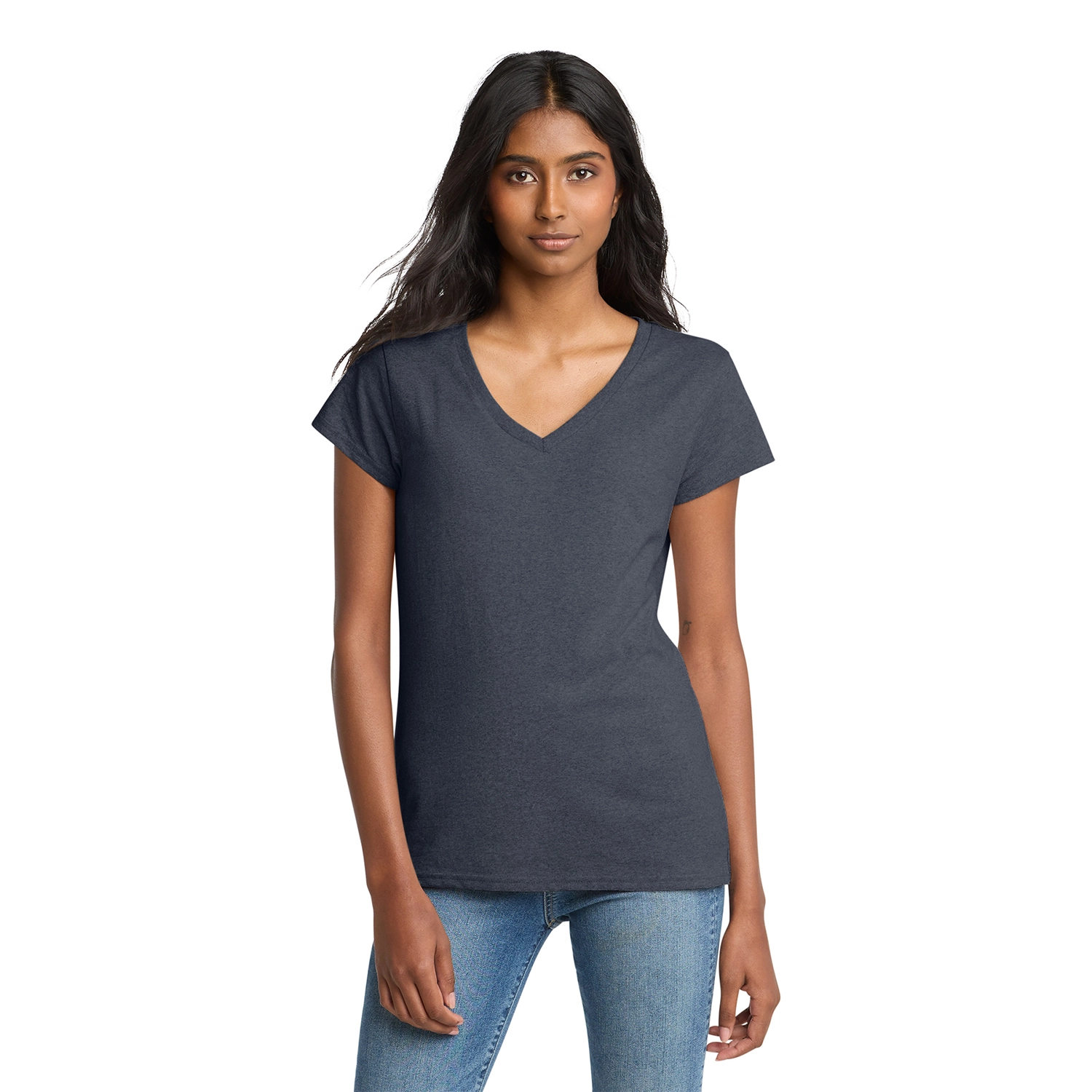6174L_Heathered_Navy_Blue