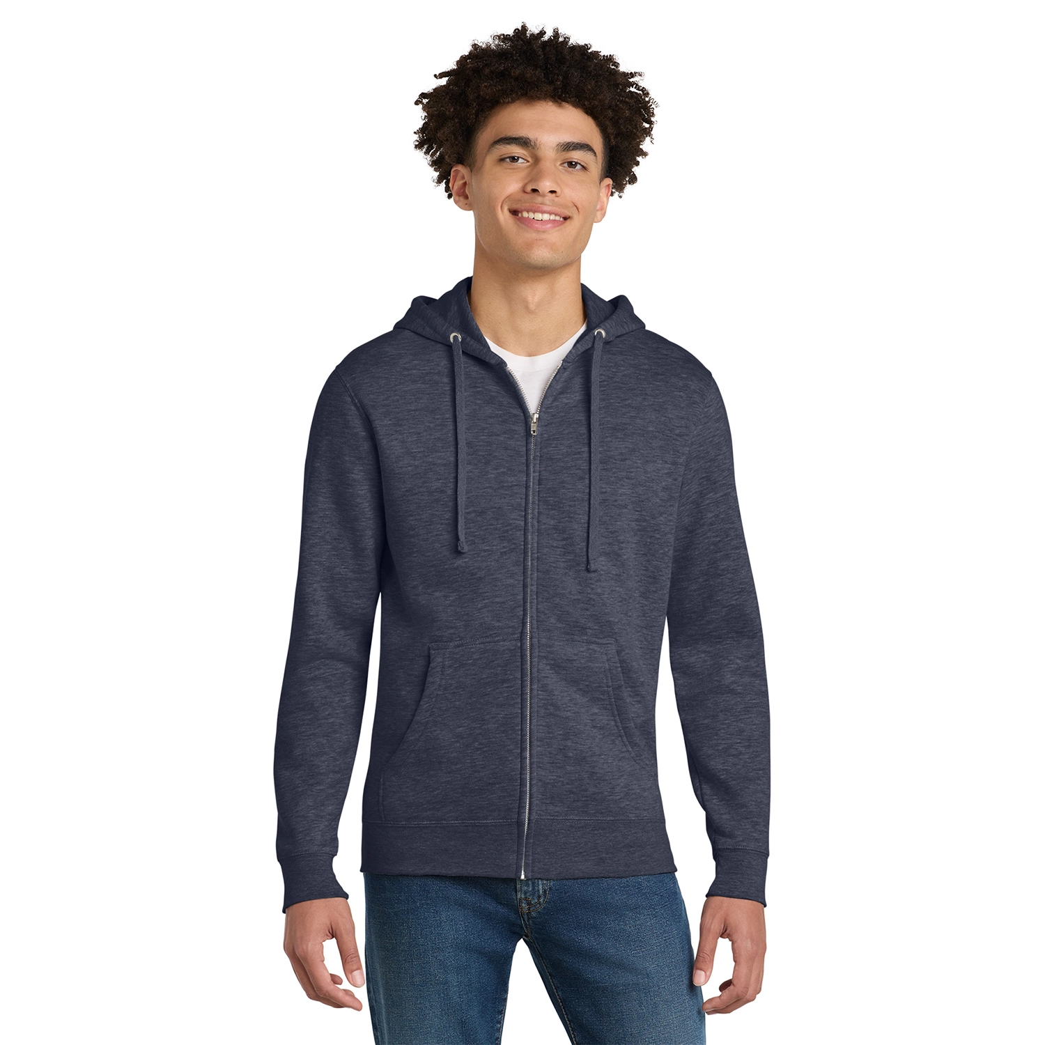 6066_Heathered_Navy_Blue