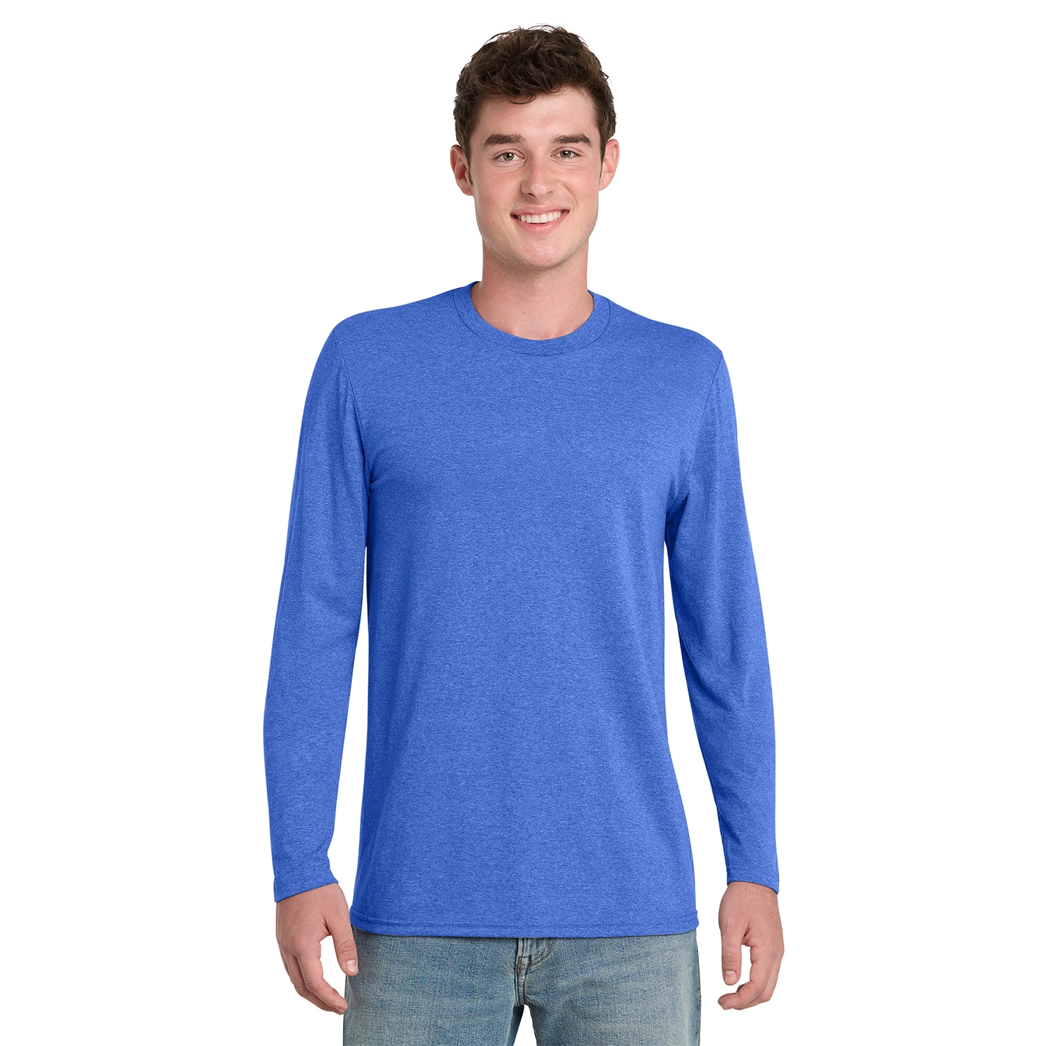 8040LS_Heather_Royal_Blue