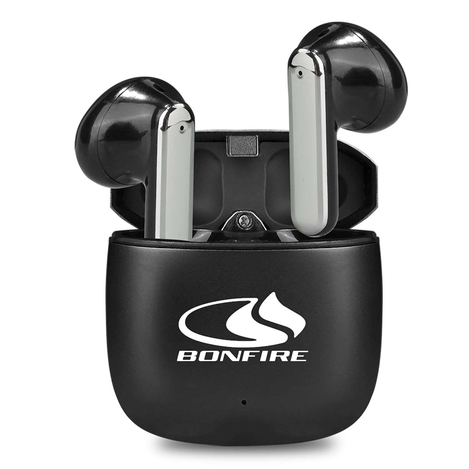 Miami Black Metal Wireless Earbuds