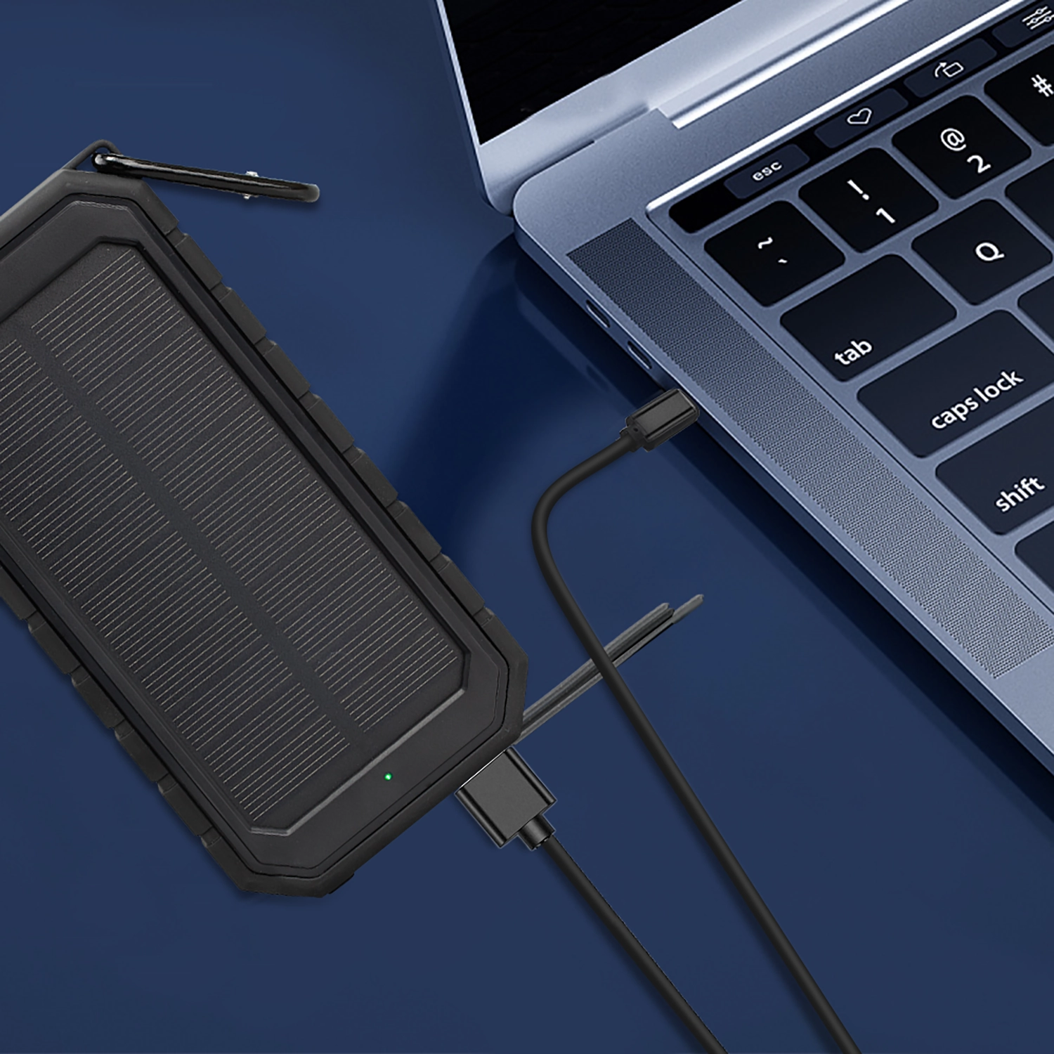 Hercules IPX5 Wireless Solar Power Bank 10000 5