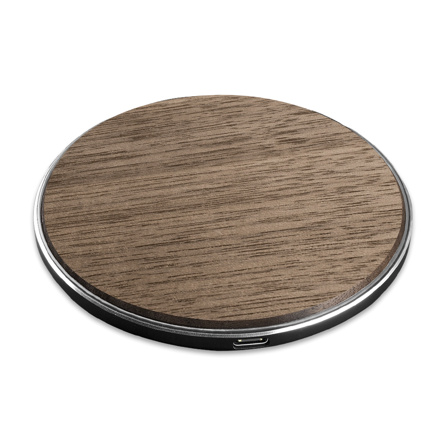Taurus Walnut 15W Qi Wireless Charger 4