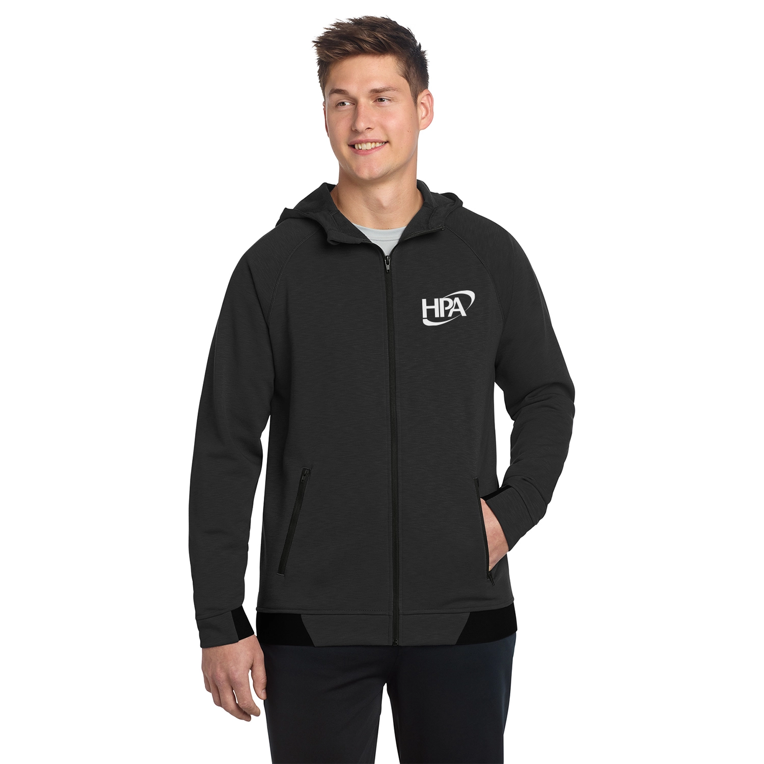 Sport-Tek Decorated PosiCharge Strive Hooded Full-Zip