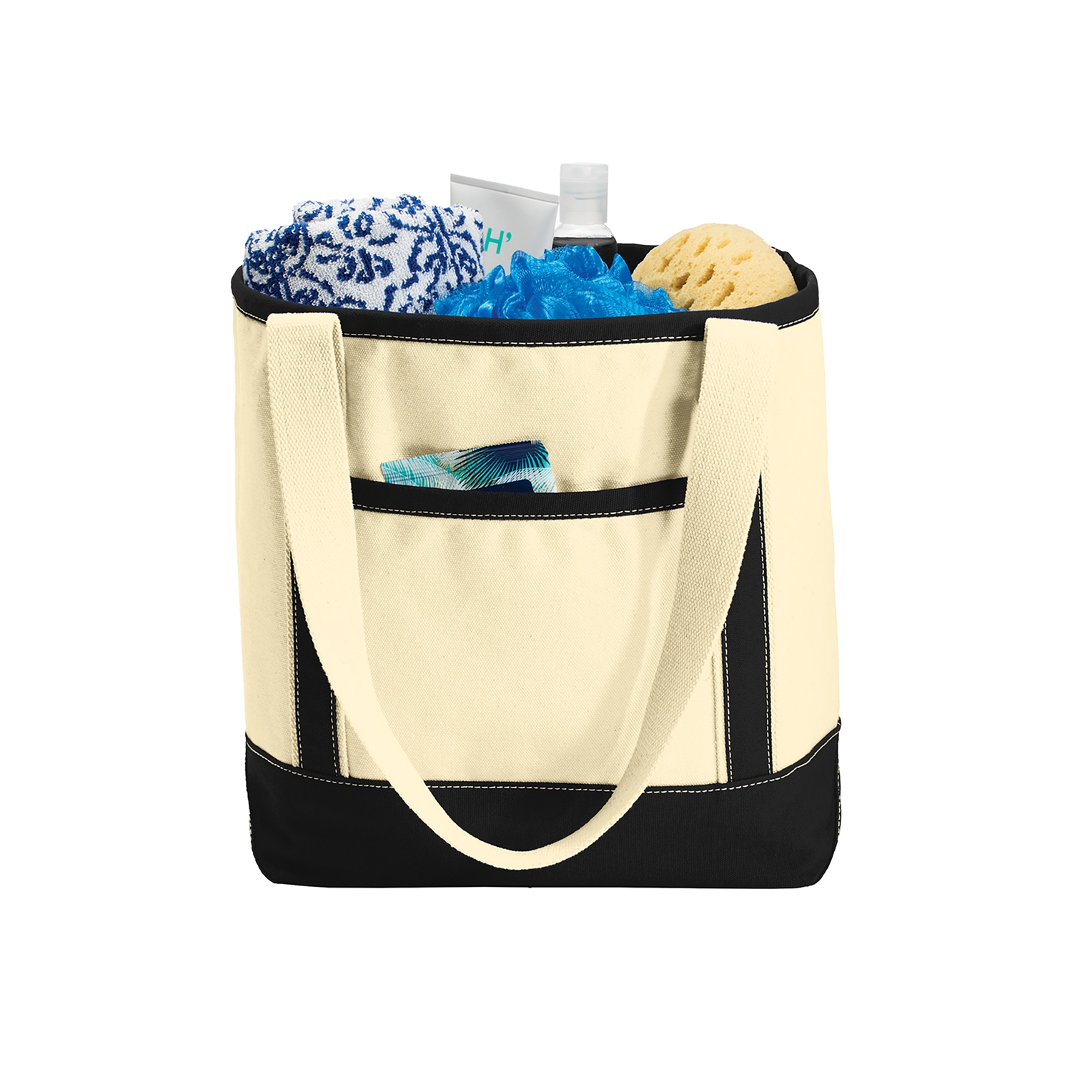 Port Authority Decorated Medium Cotton Canvas Tote