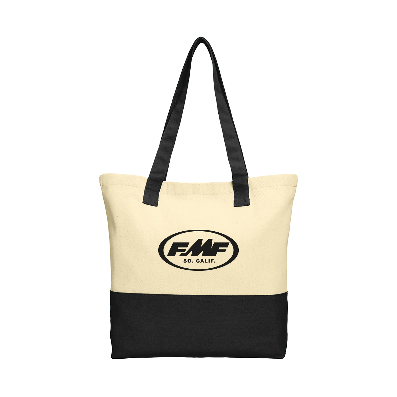 Port Authority Decorated Colorblock Cotton Tote