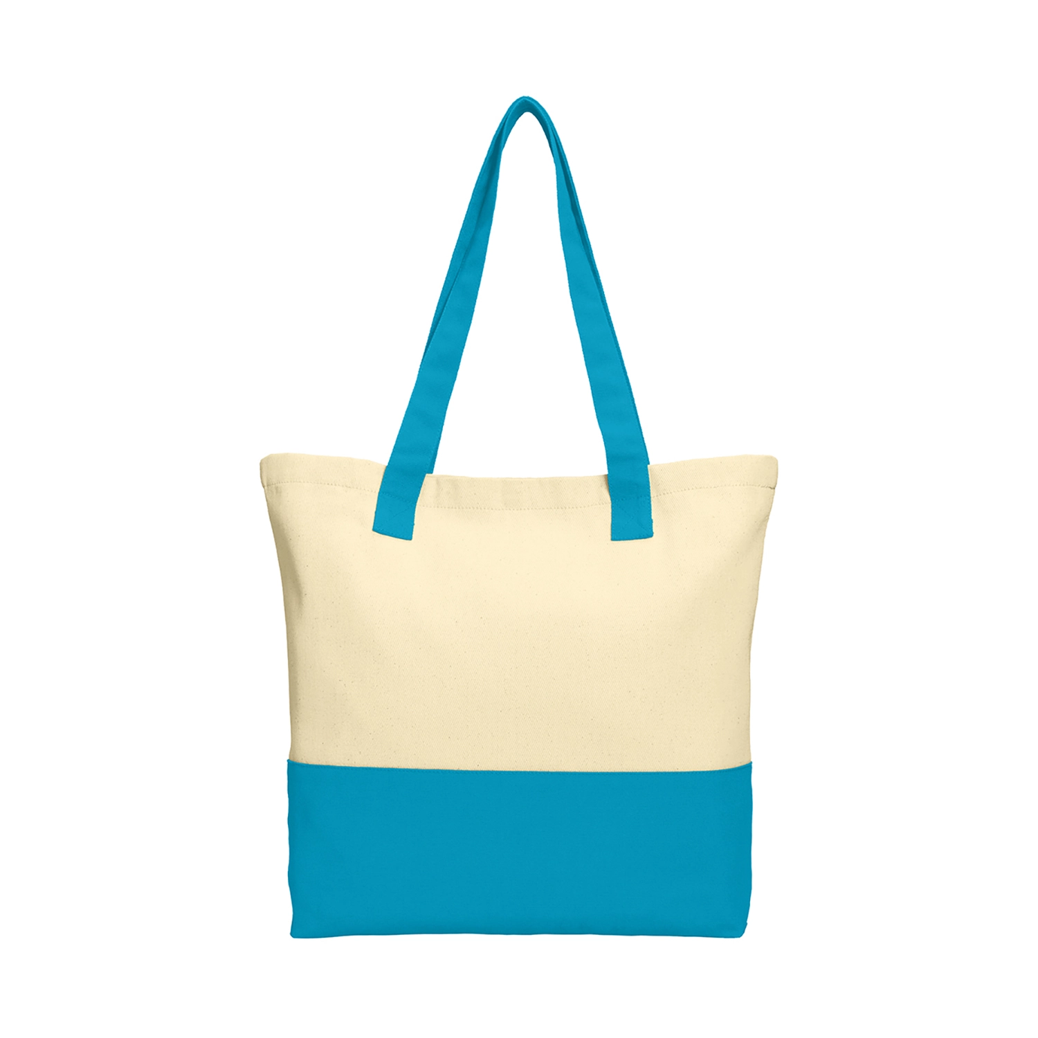 Port Authority Decorated Colorblock Cotton Tote 4