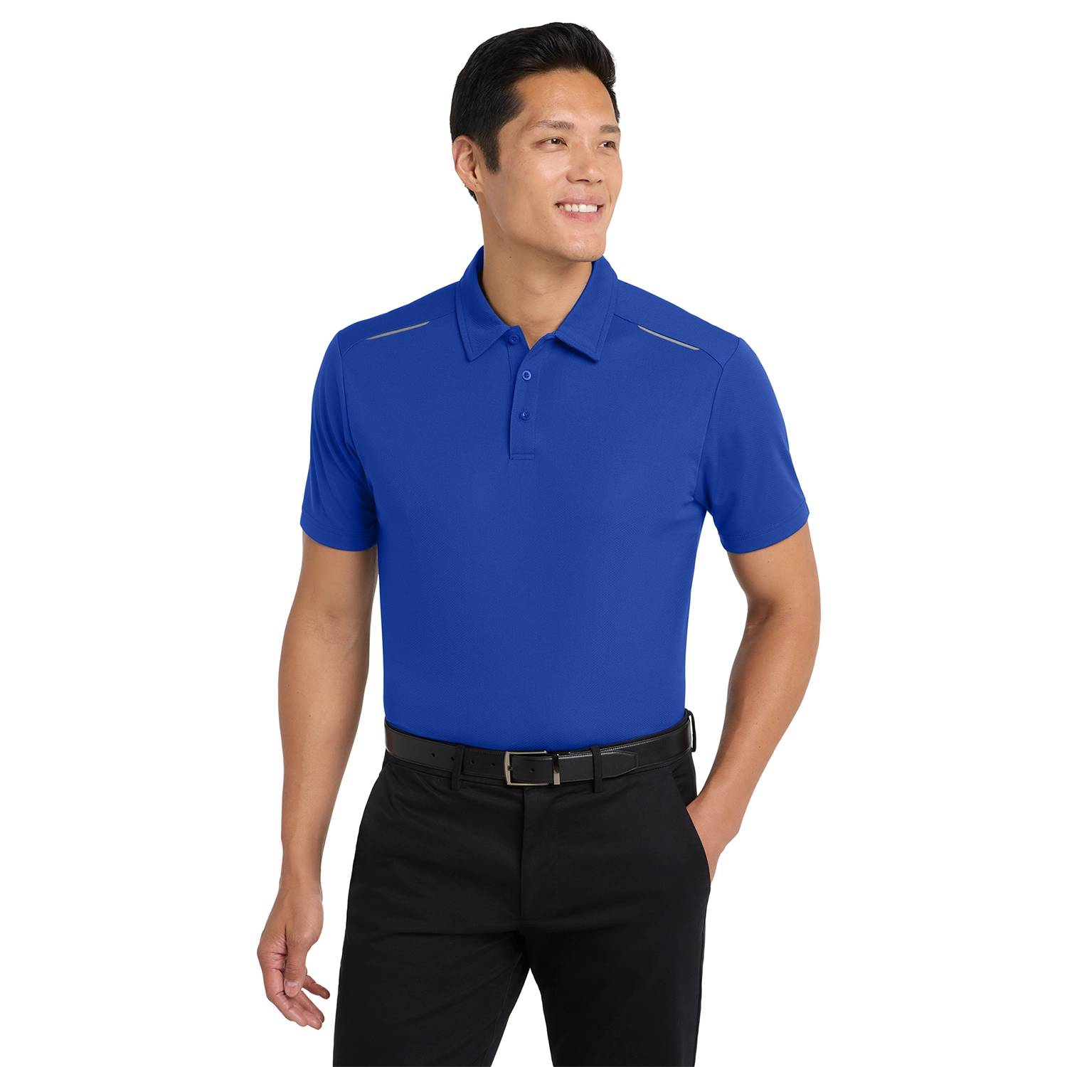 Port Authority Pinpoint Mesh Embroidered Polo 5