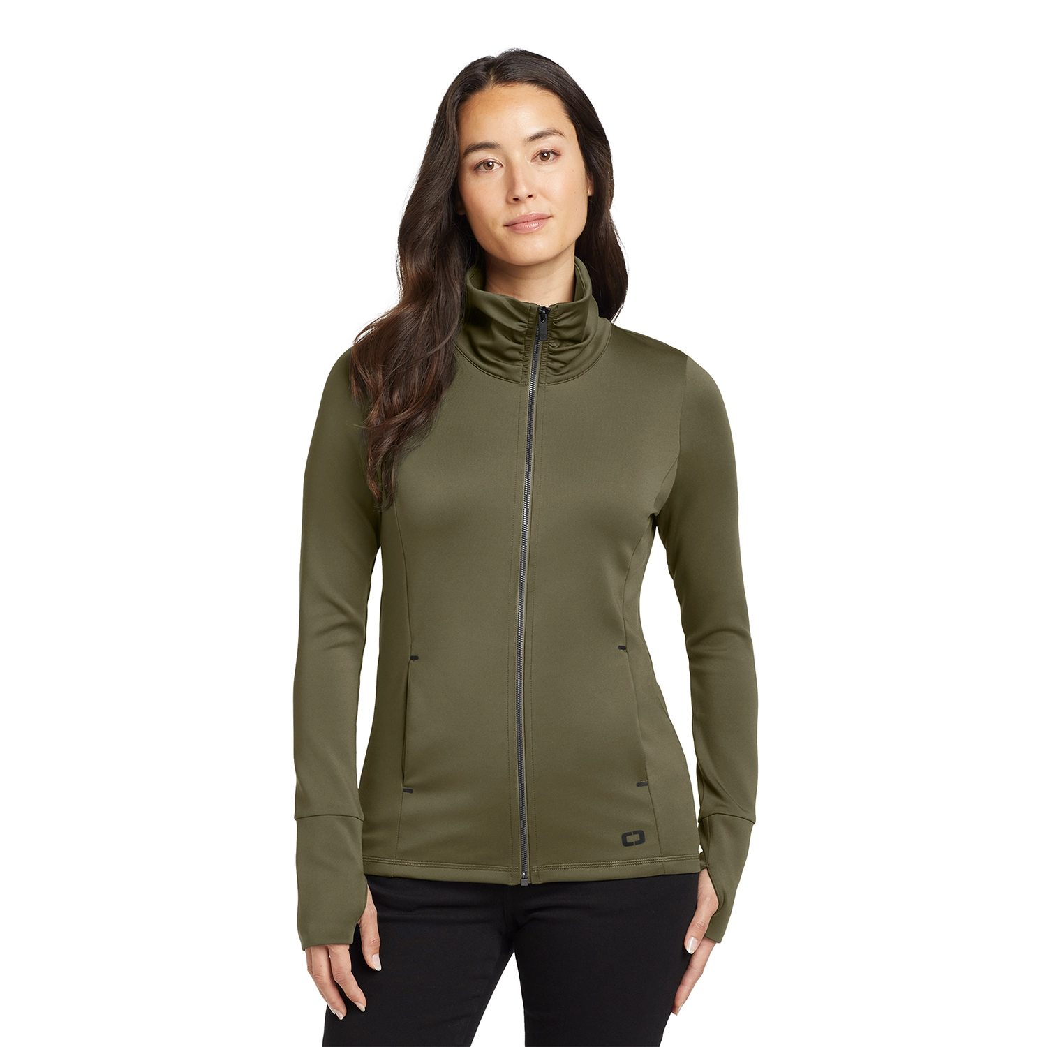 OGIO Women’s Modern Performance Embroidered Full-Zip 3