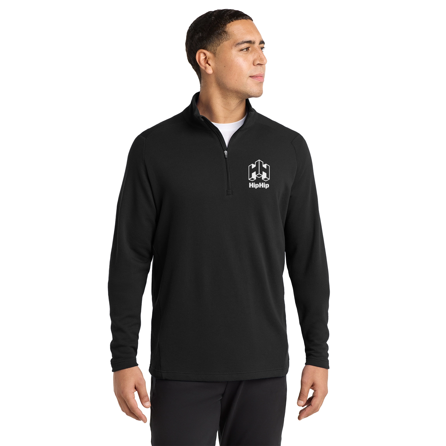 Sport-Tek Lightweight French Terry Embroidered 1/4-Zip Pullover