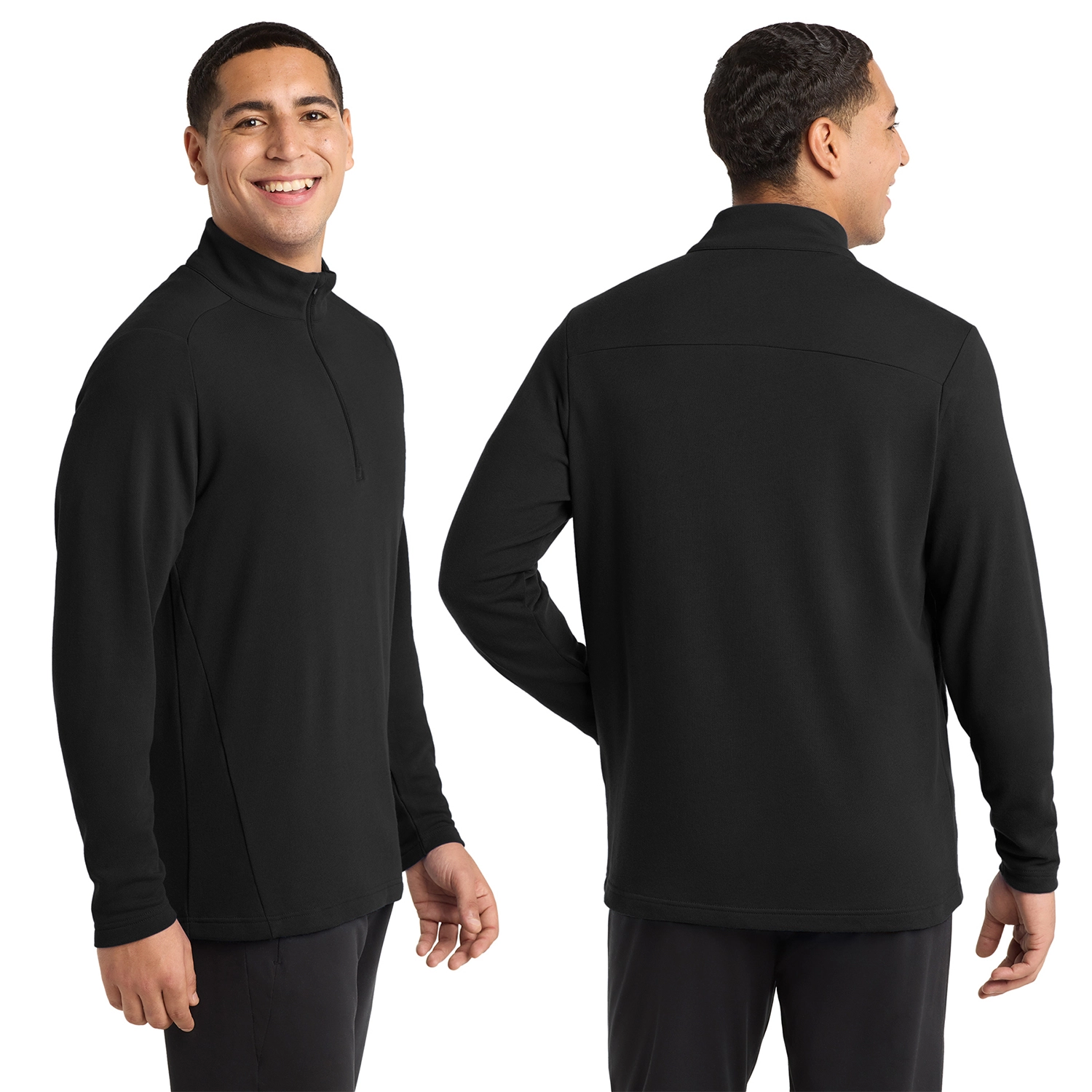 Sport-Tek Lightweight French Terry Embroidered 1/4-Zip Pullover