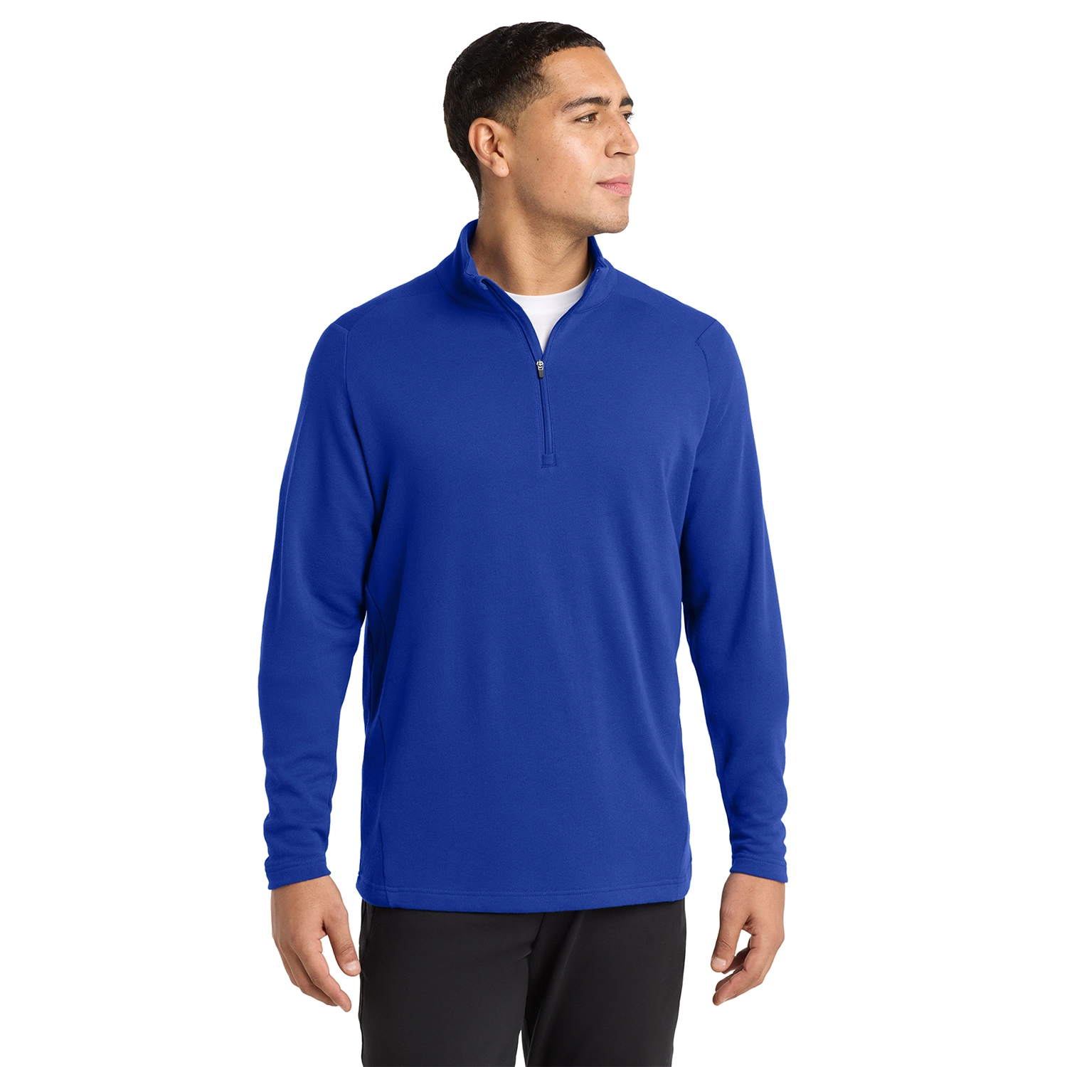 Sport-Tek Lightweight French Terry Embroidered 1/4-Zip Pullover 6