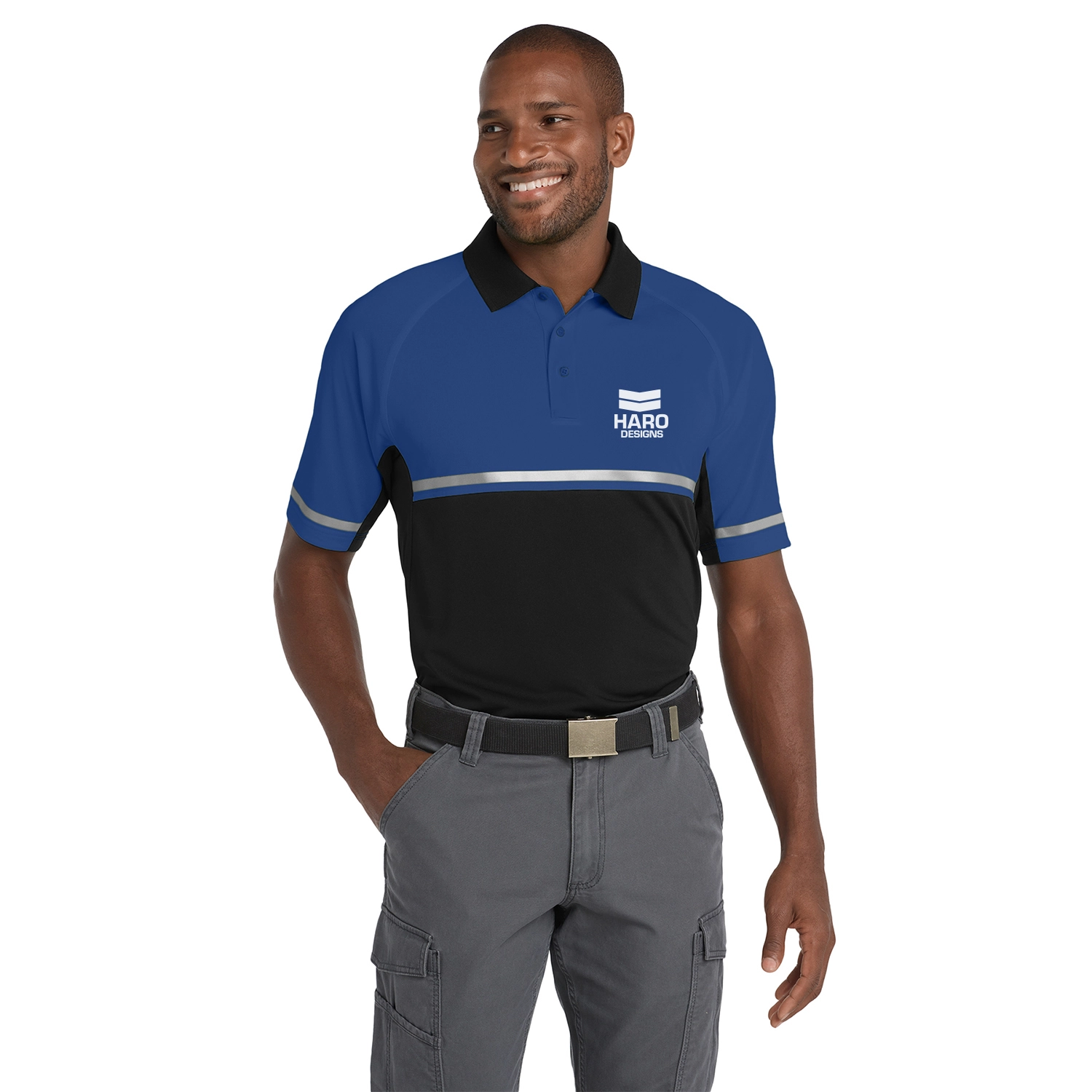 CornerStone Select Lightweight Snag-Proof Enhanced Visibility Embroidered Polo