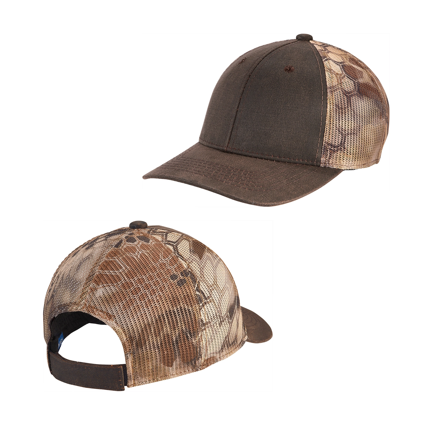 Port Authority Pigment Print Camouflage Mesh Back Embroidered Cap