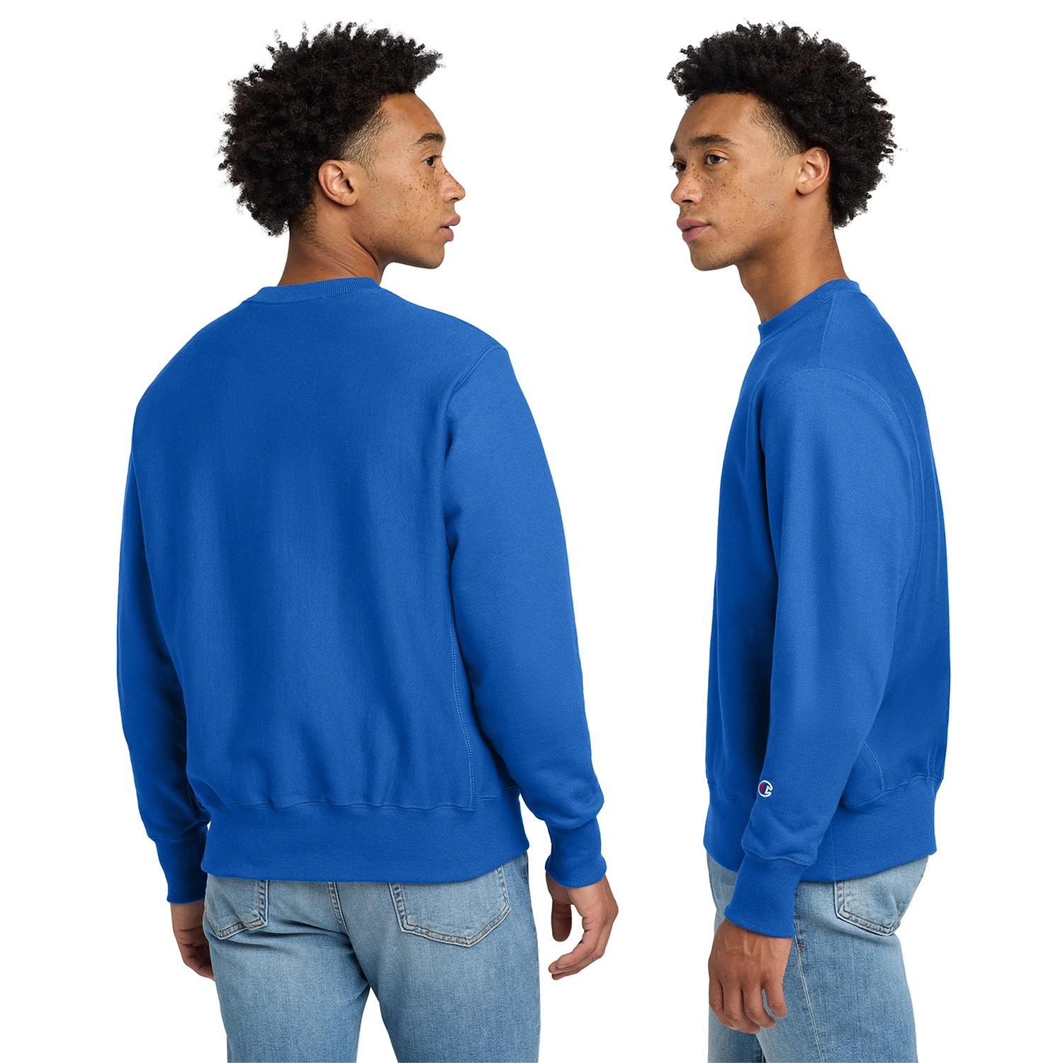 Champion Decorated Reverse Weave Crewneck Sweatshirt 2