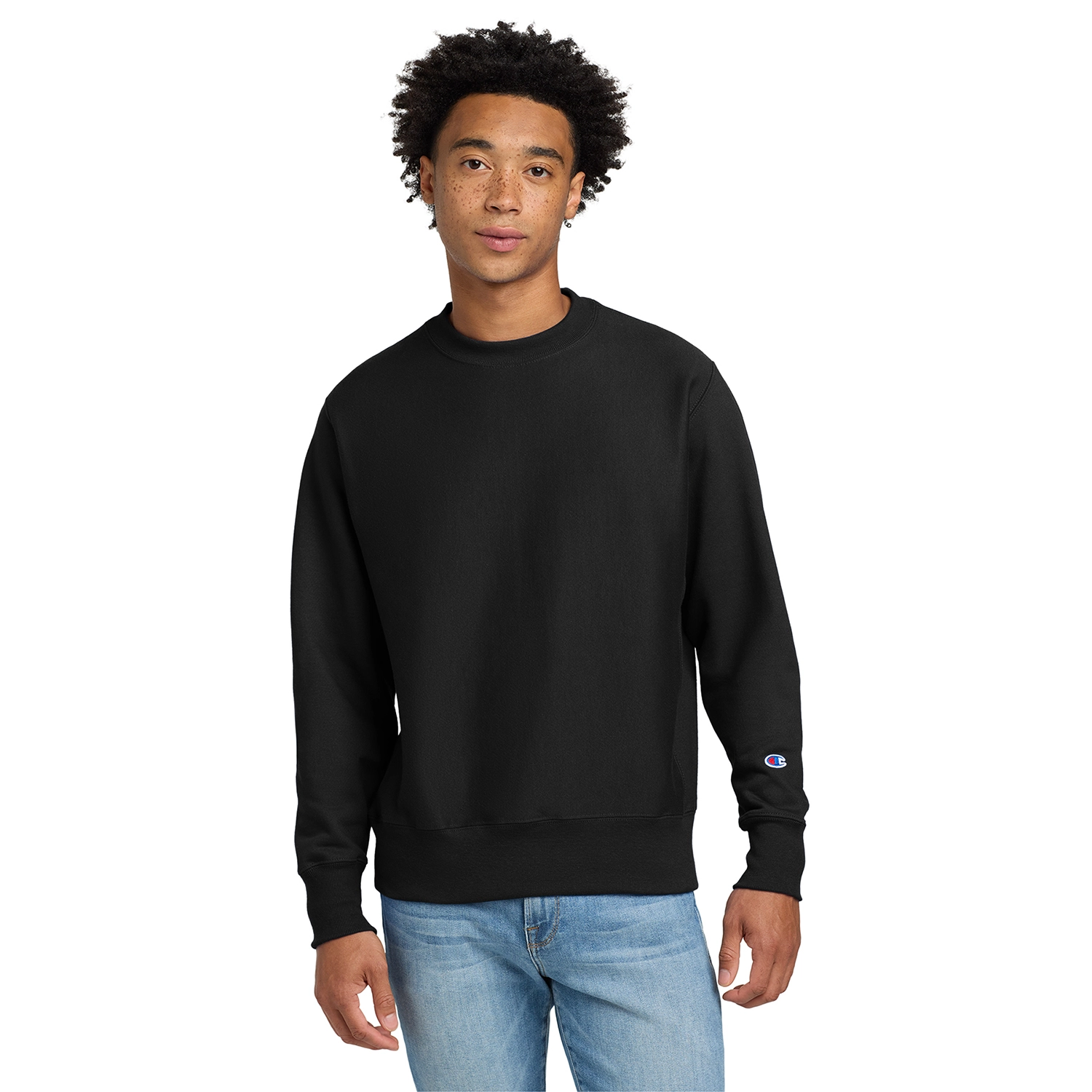 Champion Decorated Reverse Weave Crewneck Sweatshirt 3