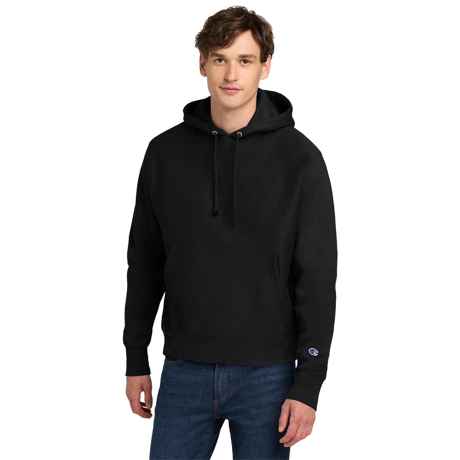 Champion Decorated Reverse Weave Hooded Sweatshirt 3