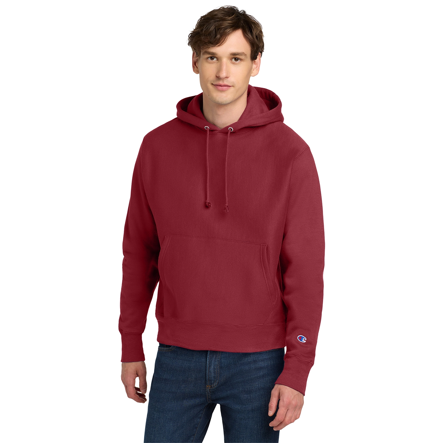Champion Decorated Reverse Weave Hooded Sweatshirt 4