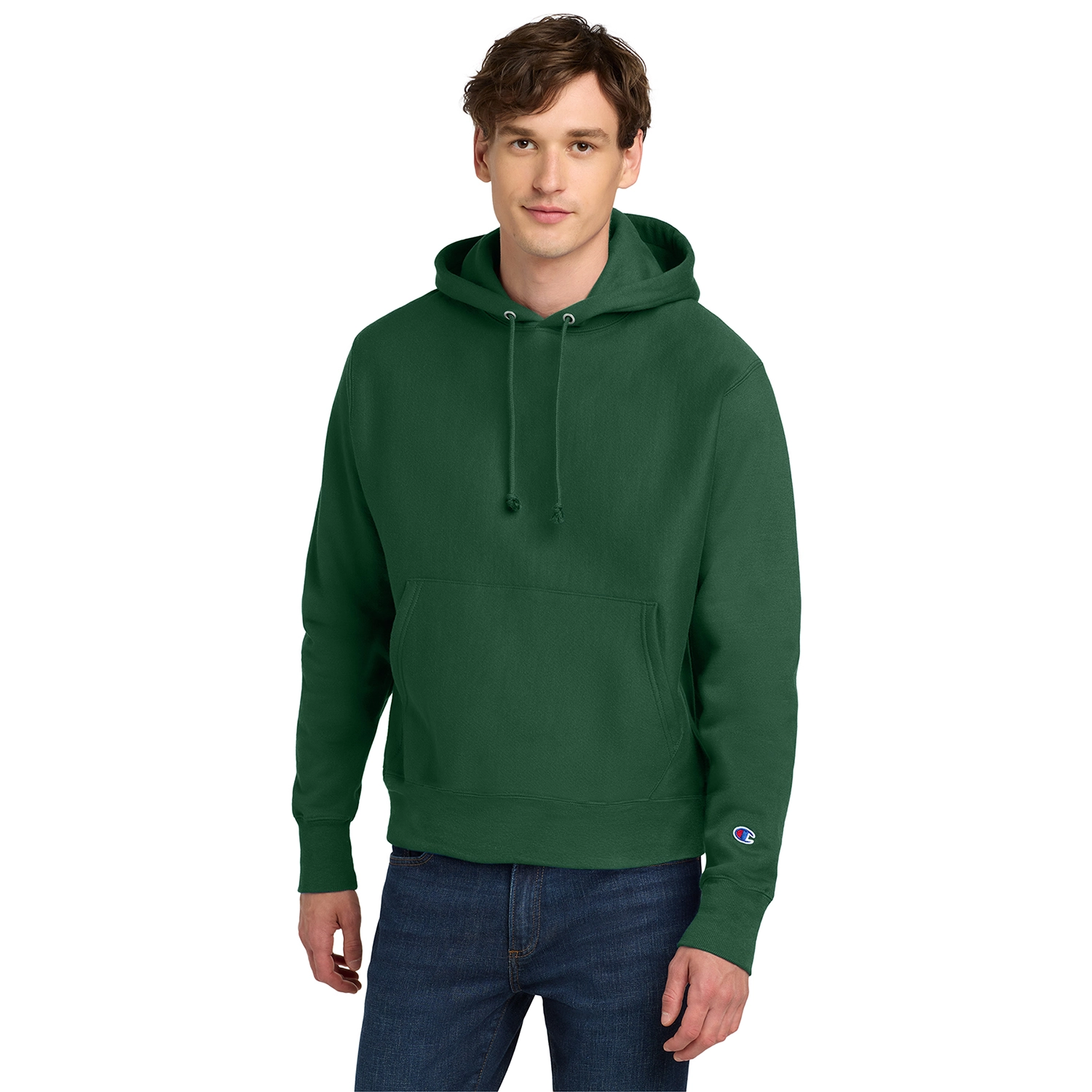 Champion Decorated Reverse Weave Hooded Sweatshirt 6