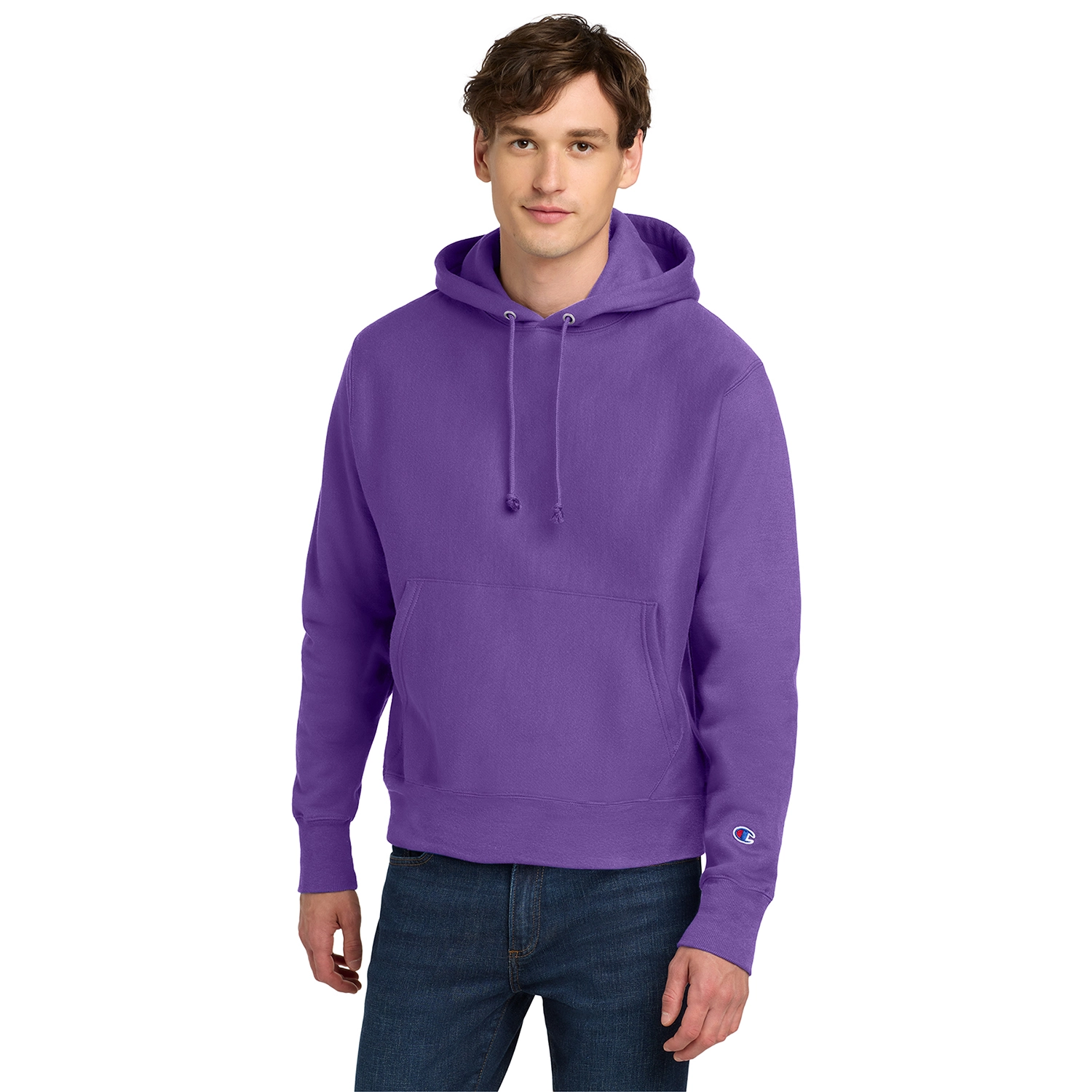 Champion Decorated Reverse Weave Hooded Sweatshirt 11