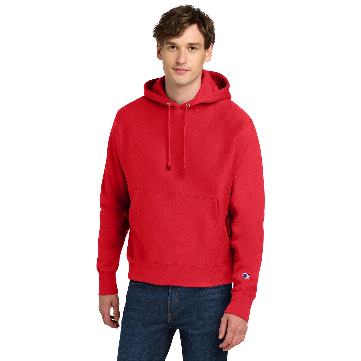 Champion Decorated Reverse Weave Hooded Sweatshirt 12
