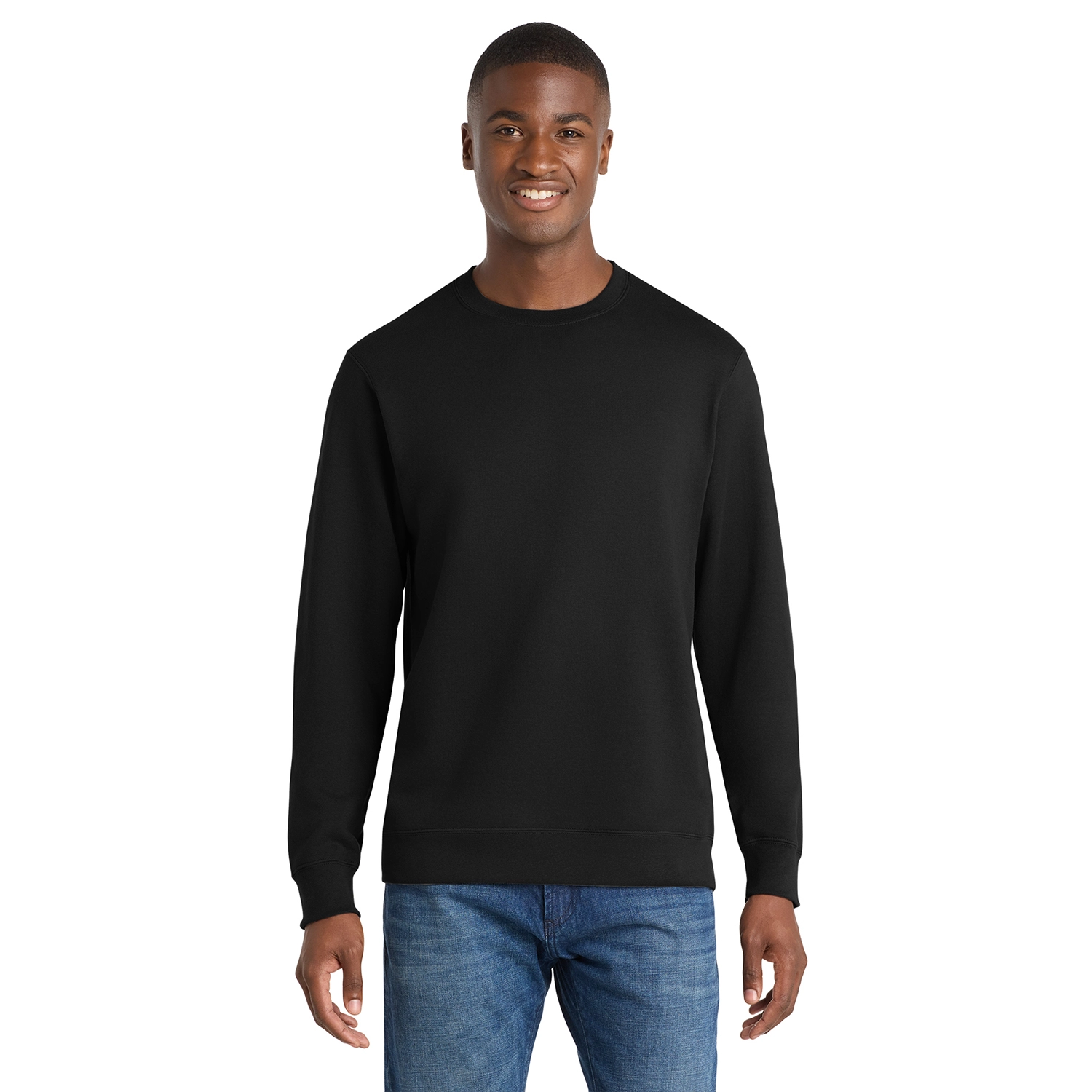 Port & Co Decorated Fan Favorite Fleece Crewneck Sweatshirt 7