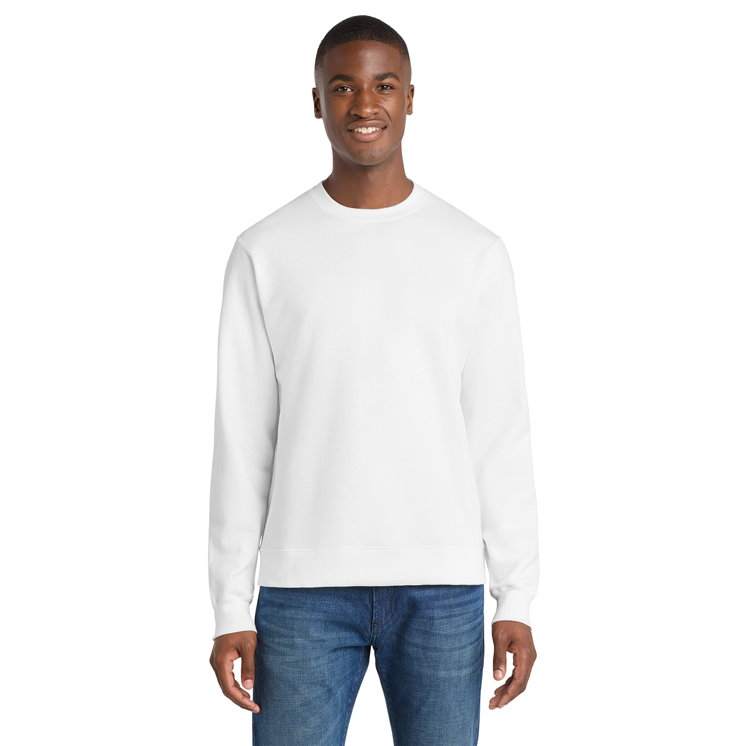 Port & Co Decorated Fan Favorite Fleece Crewneck Sweatshirt 11