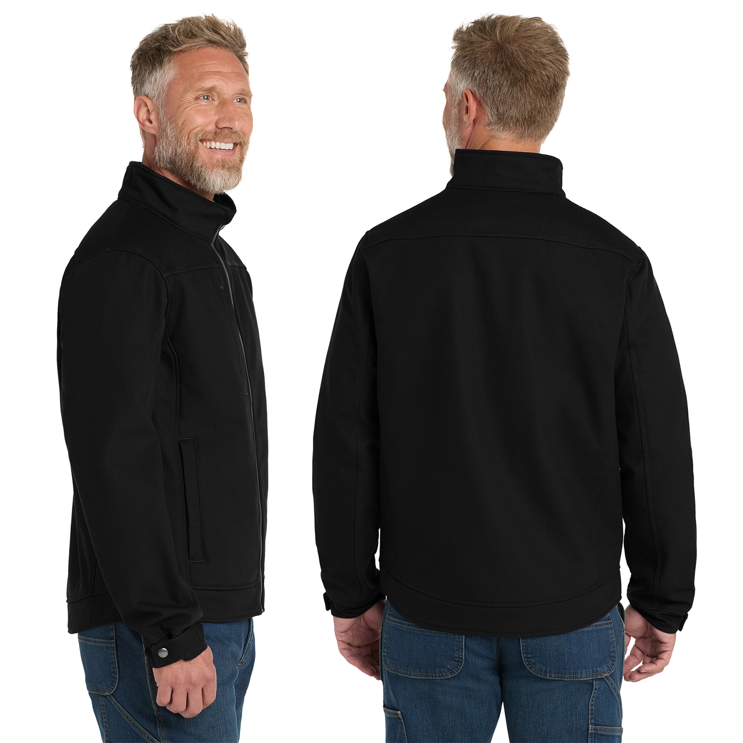 CornerStone Duck Bonded Soft Shell Embroidered Jacket 2