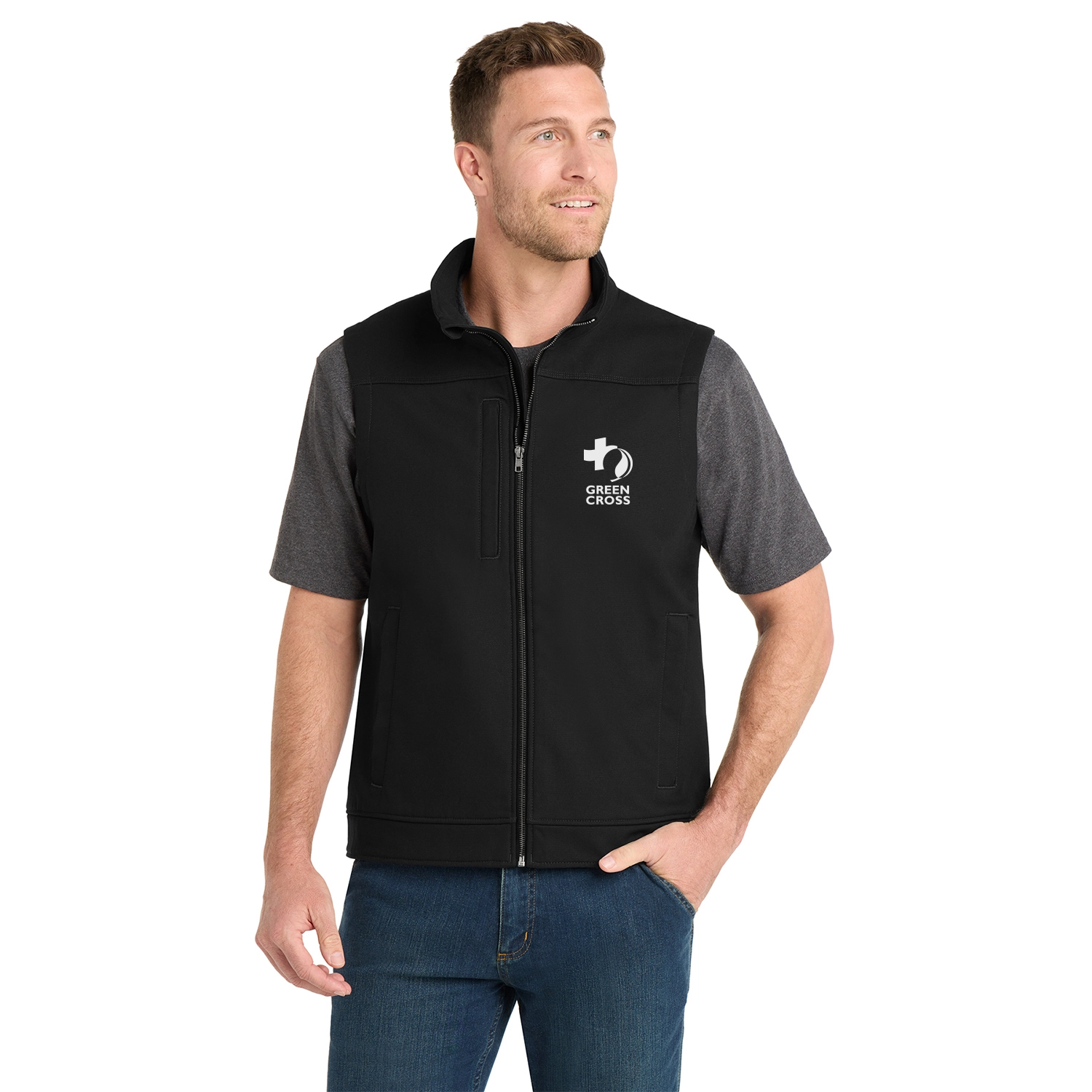 CornerStone Duck Bonded Soft Shell Embroidered Vest