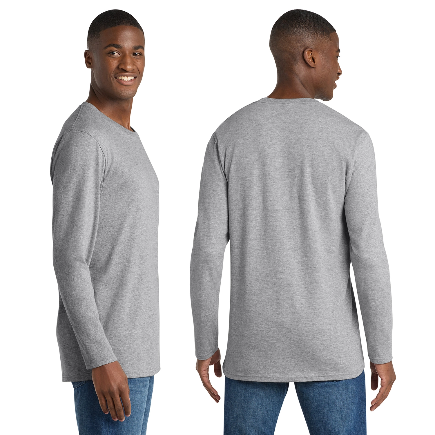 Port & Co Decorated Long Sleeve Bouncer Tee 2