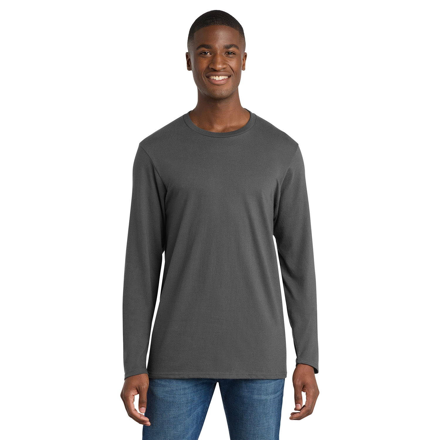 Port & Co Decorated Long Sleeve Bouncer Tee 3