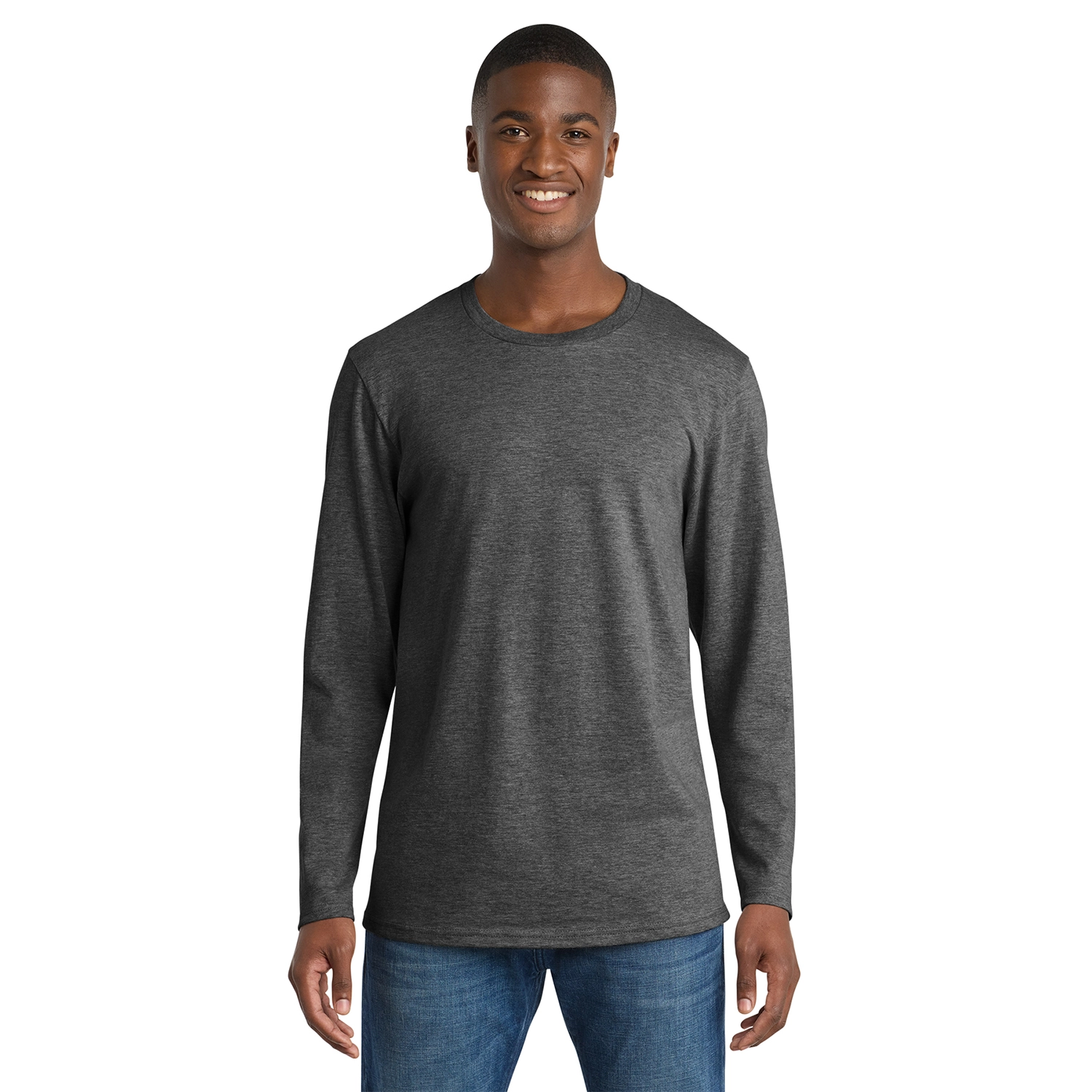 Port & Co Decorated Long Sleeve Bouncer Tee 4