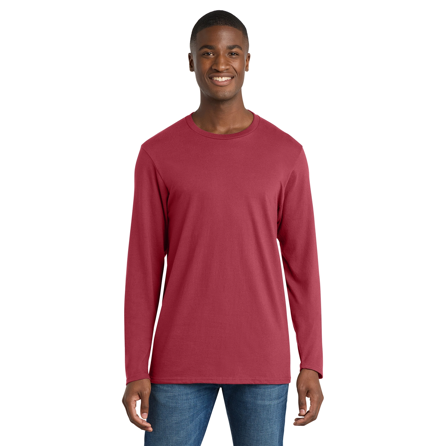 Port & Co Decorated Long Sleeve Bouncer Tee 7