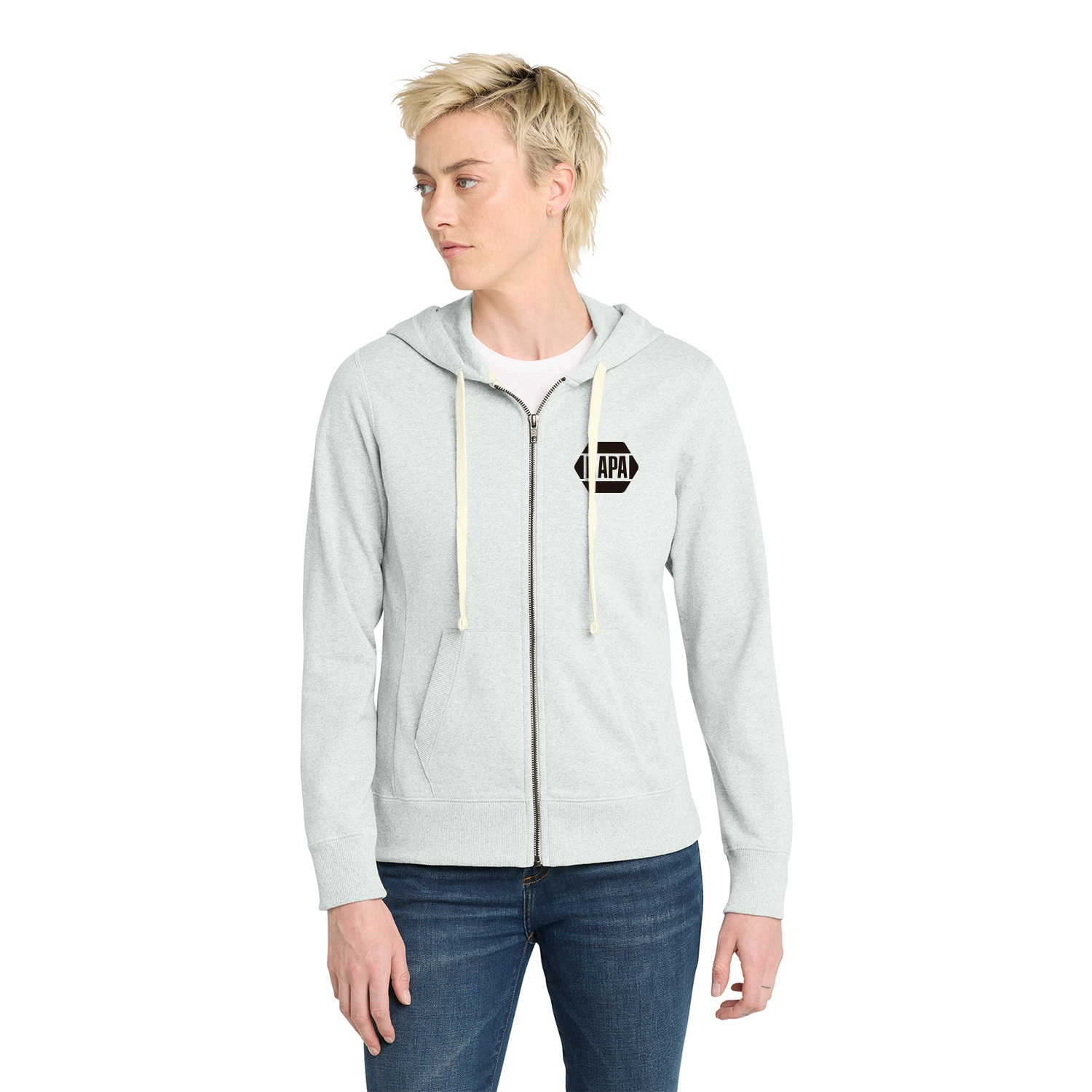 District Decorated Women's Re-Fleece Full-Zip Hoodie
