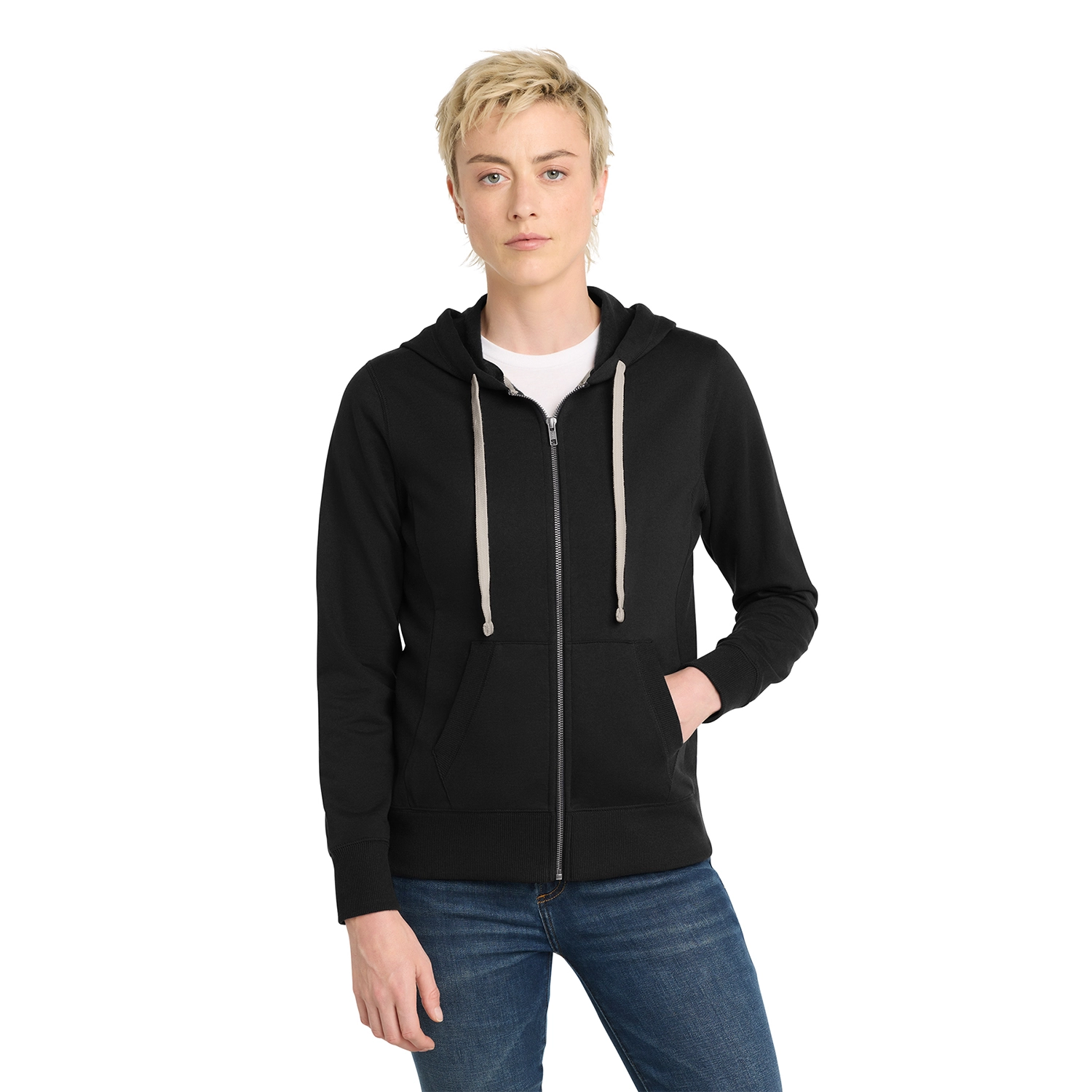 District Decorated Women’s Re-Fleece Full-Zip Hoodie 3
