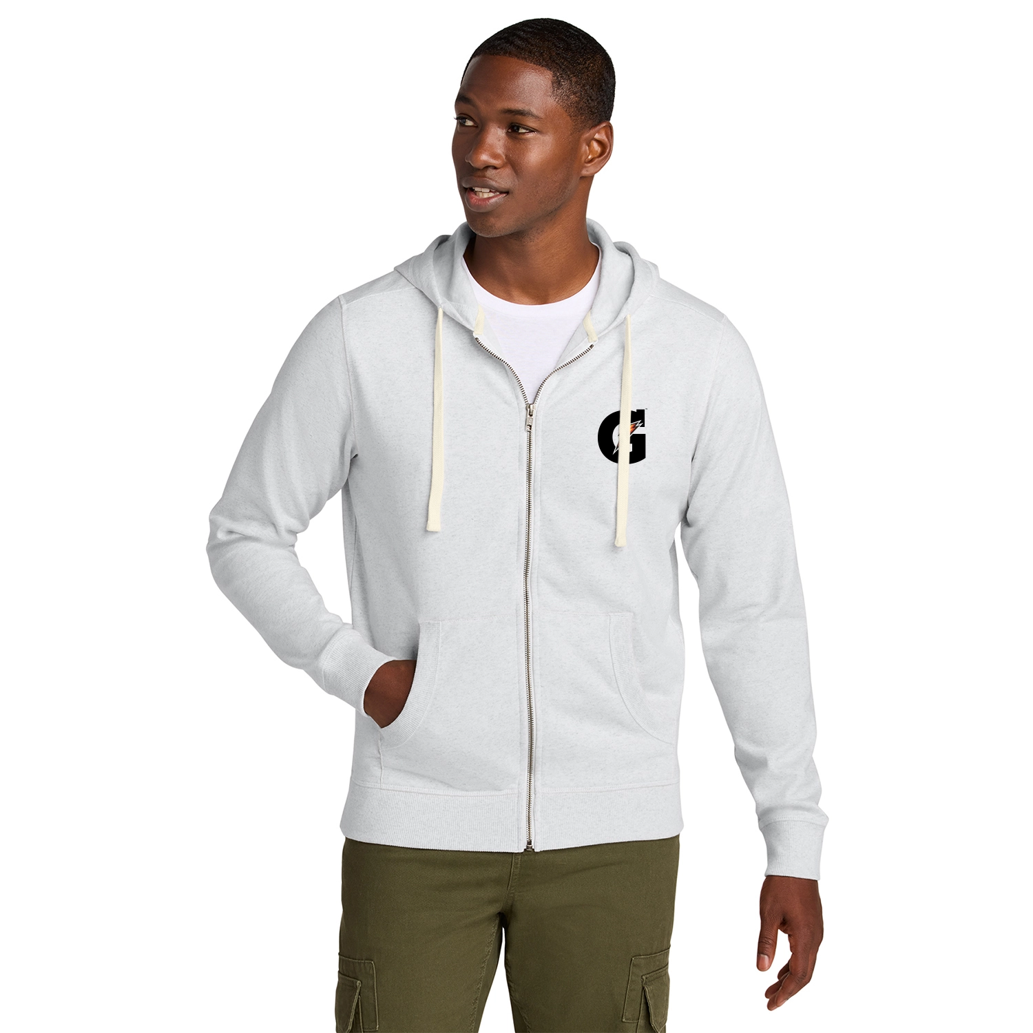 District Decorated Re-Fleece Full-Zip Hoodie