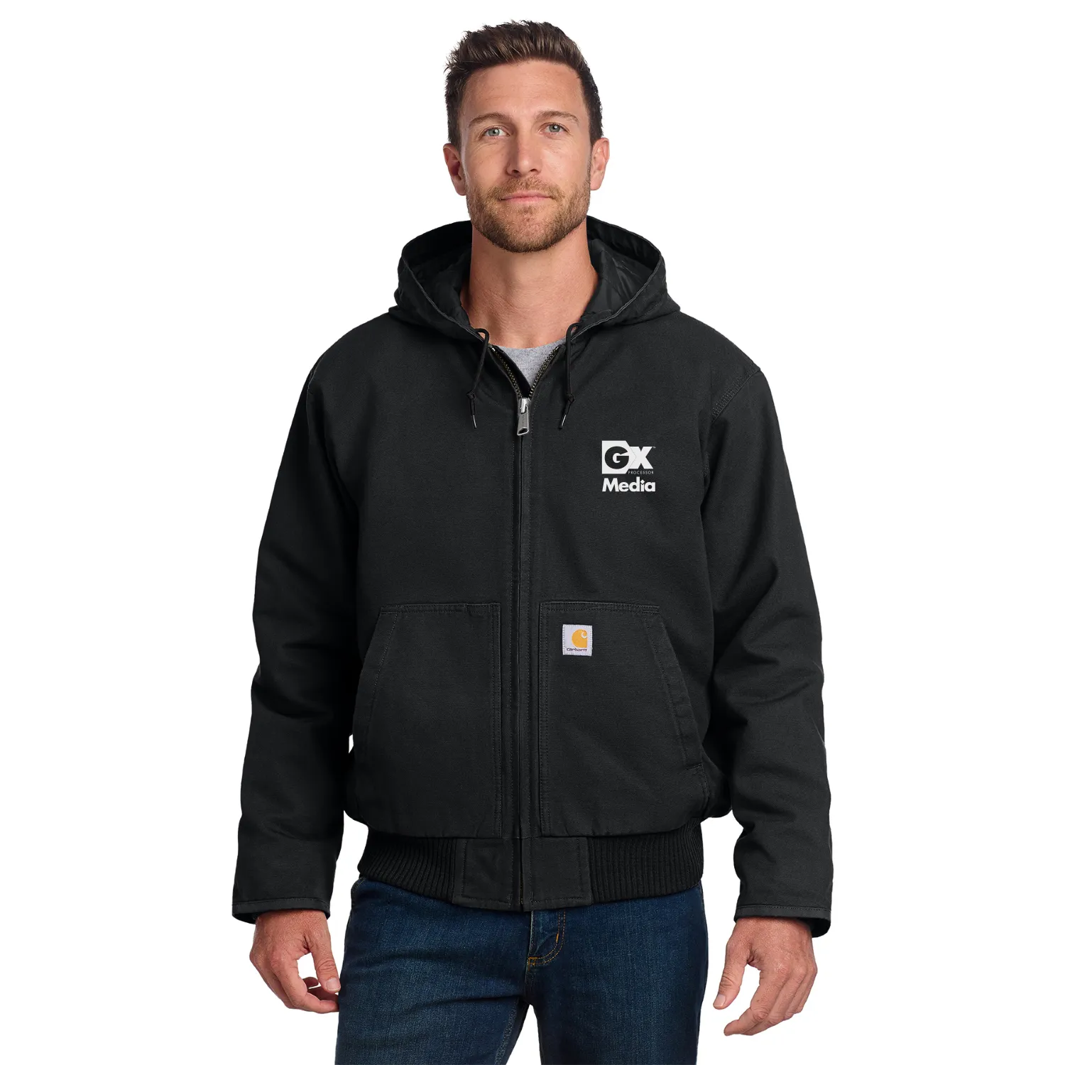 Carhartt Washed Duck Active Embroidered Jac