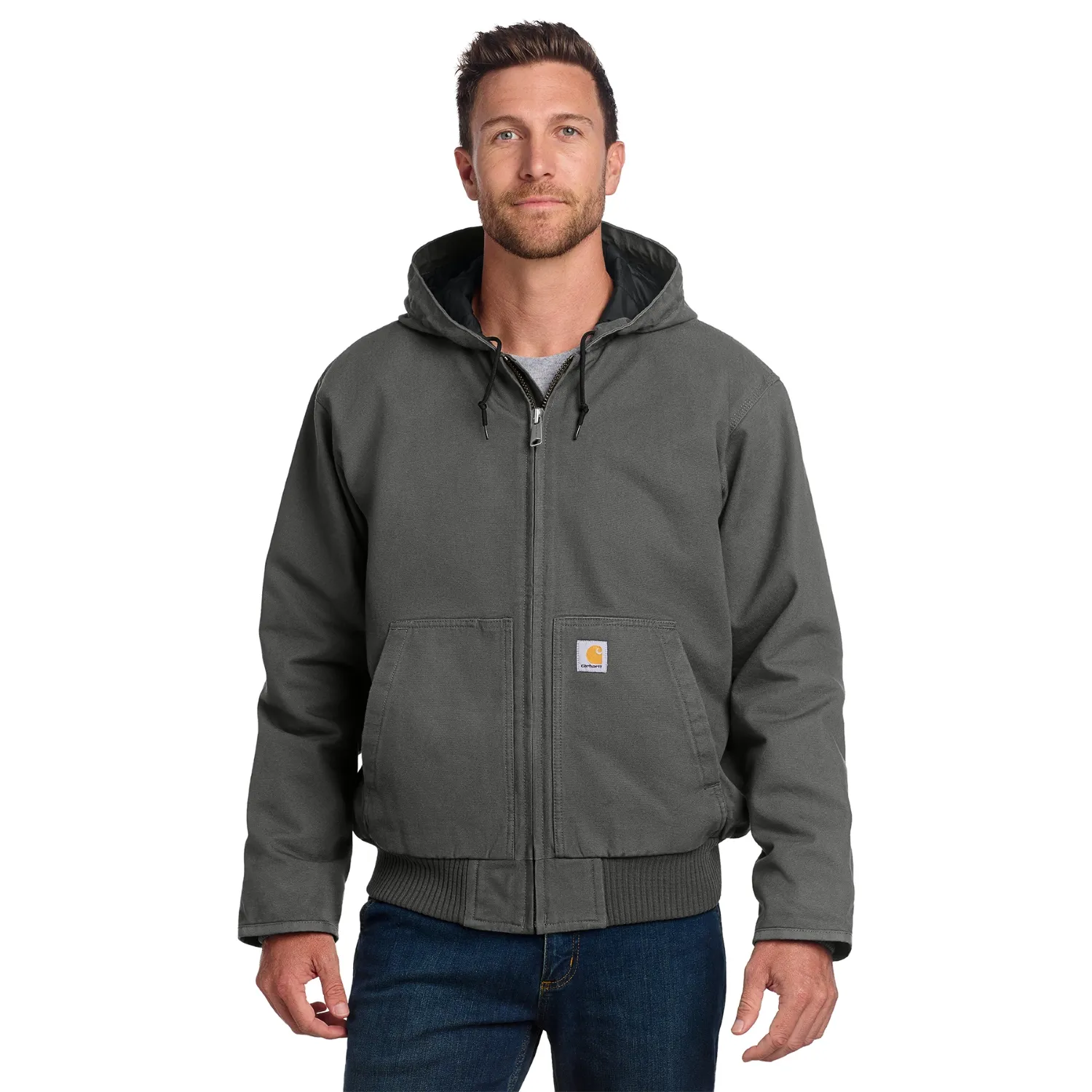 Carhartt Washed Duck Active Embroidered Jac 4