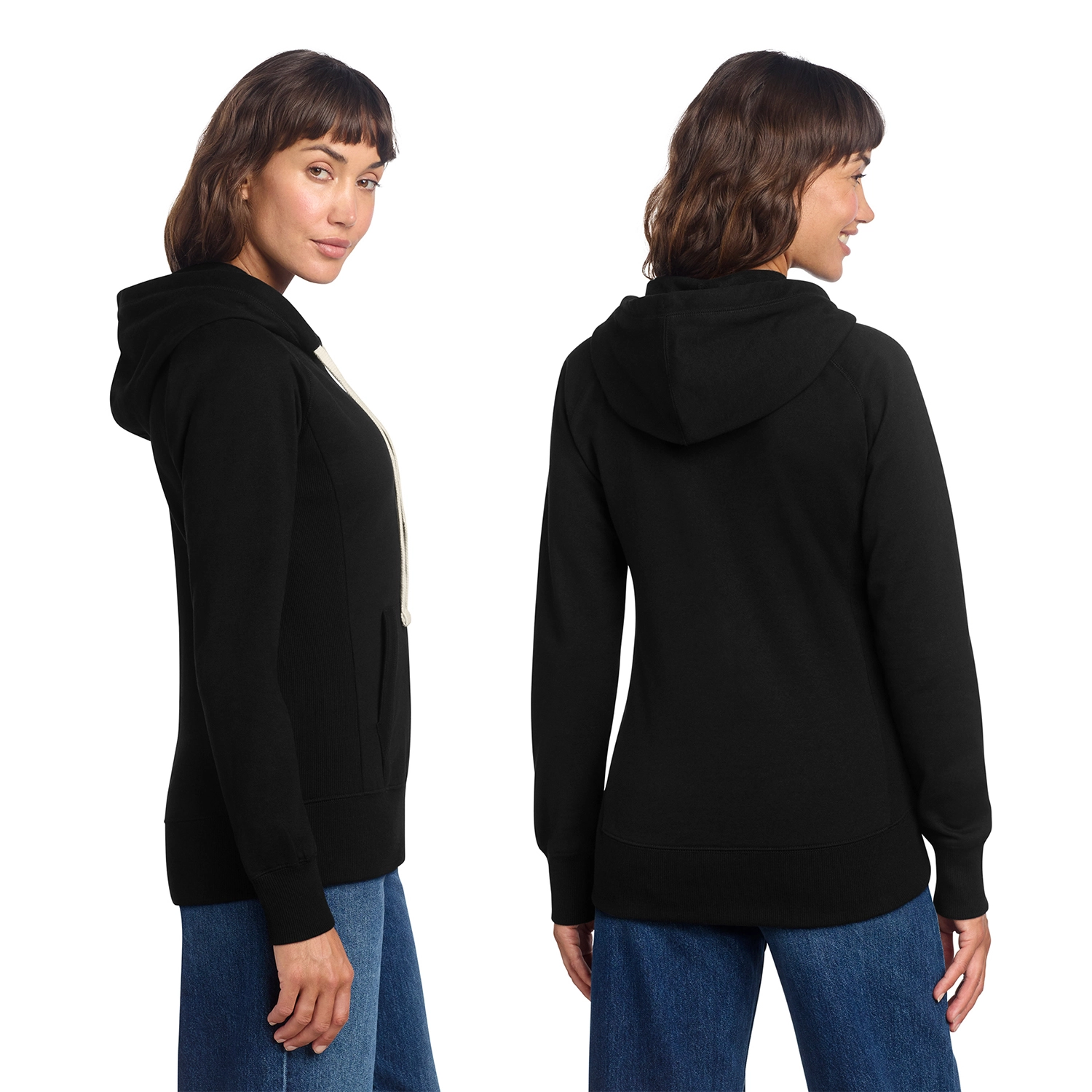 District Decorated Women’s Re-Fleece Hoodie 2