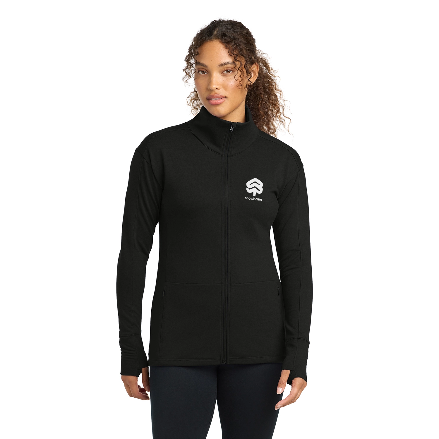 Sport-Tek Women's Sport-Wick Flex Fleece Embroidered Full-Zip