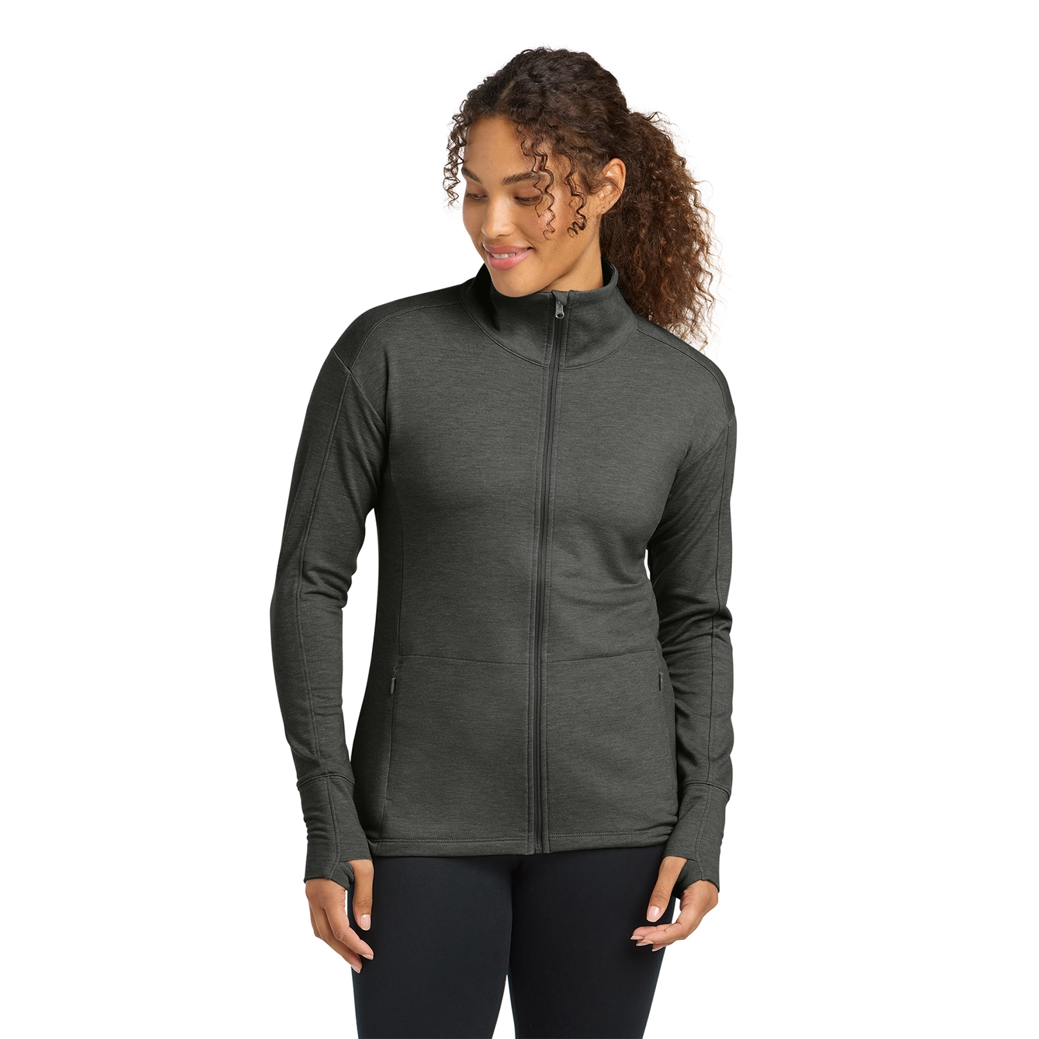 Sport-Tek Women’s Sport-Wick Flex Fleece Embroidered Full-Zip 3