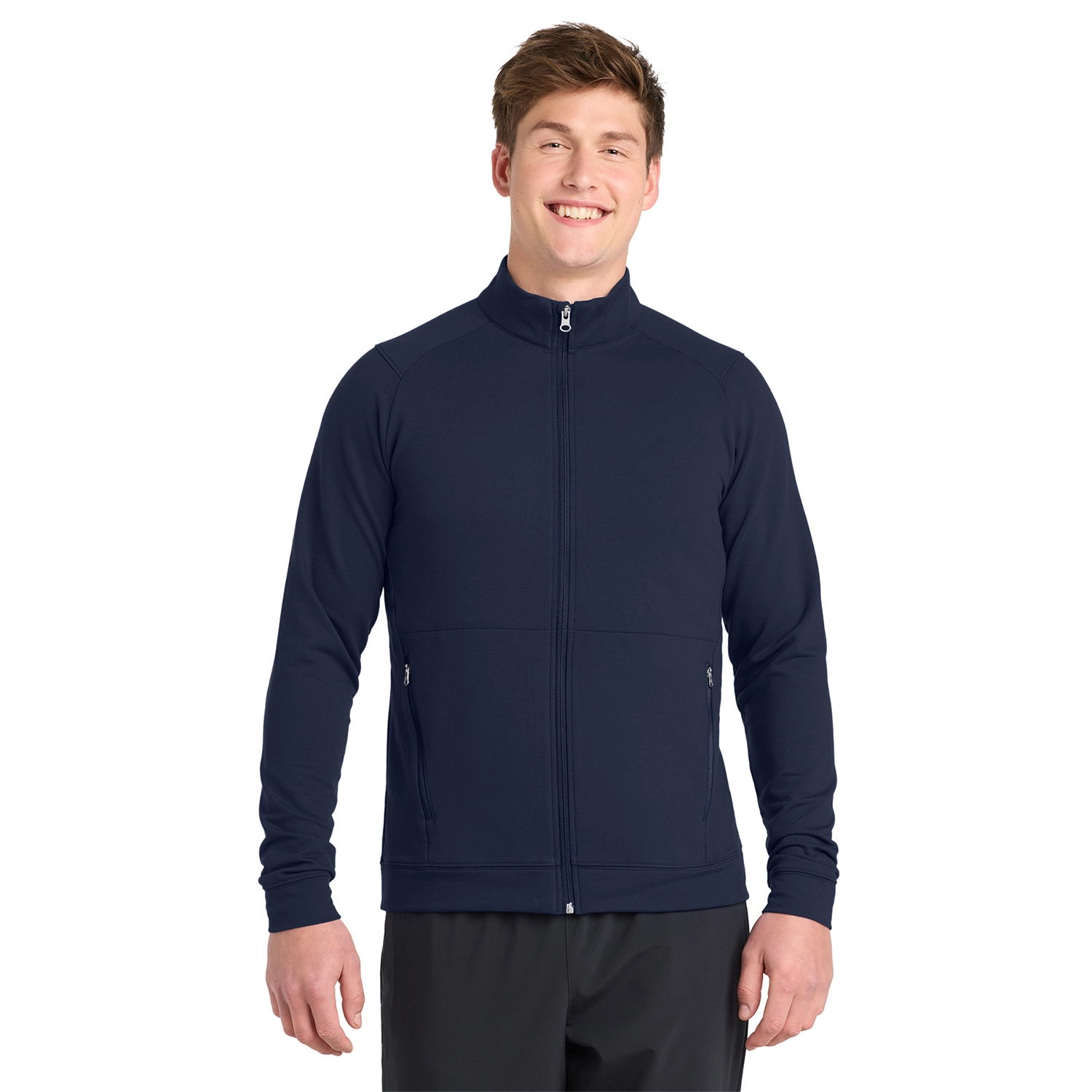Sport-Tek Sport-Wick Flex Fleece Embroidered Full-Zip 5
