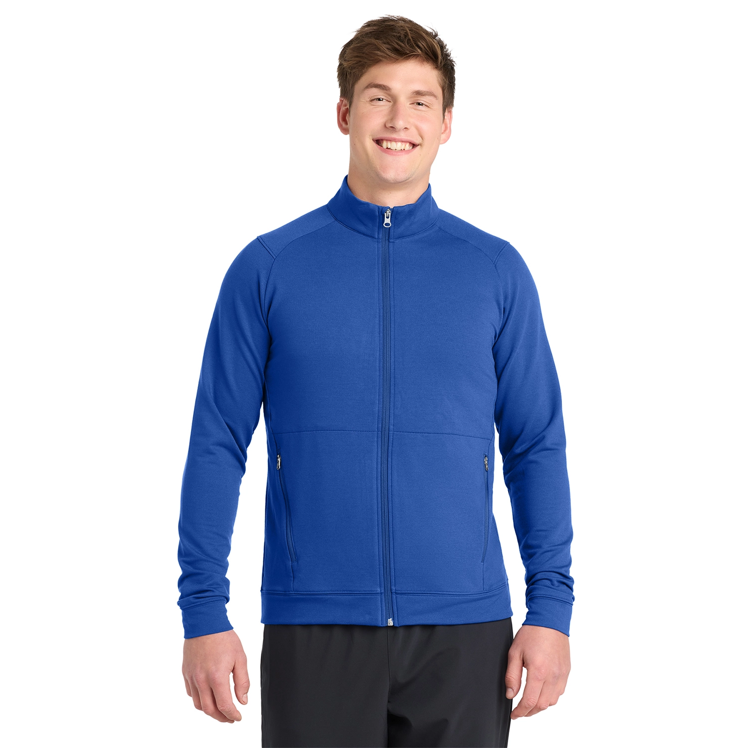 Sport-Tek Sport-Wick Flex Fleece Embroidered Full-Zip 6