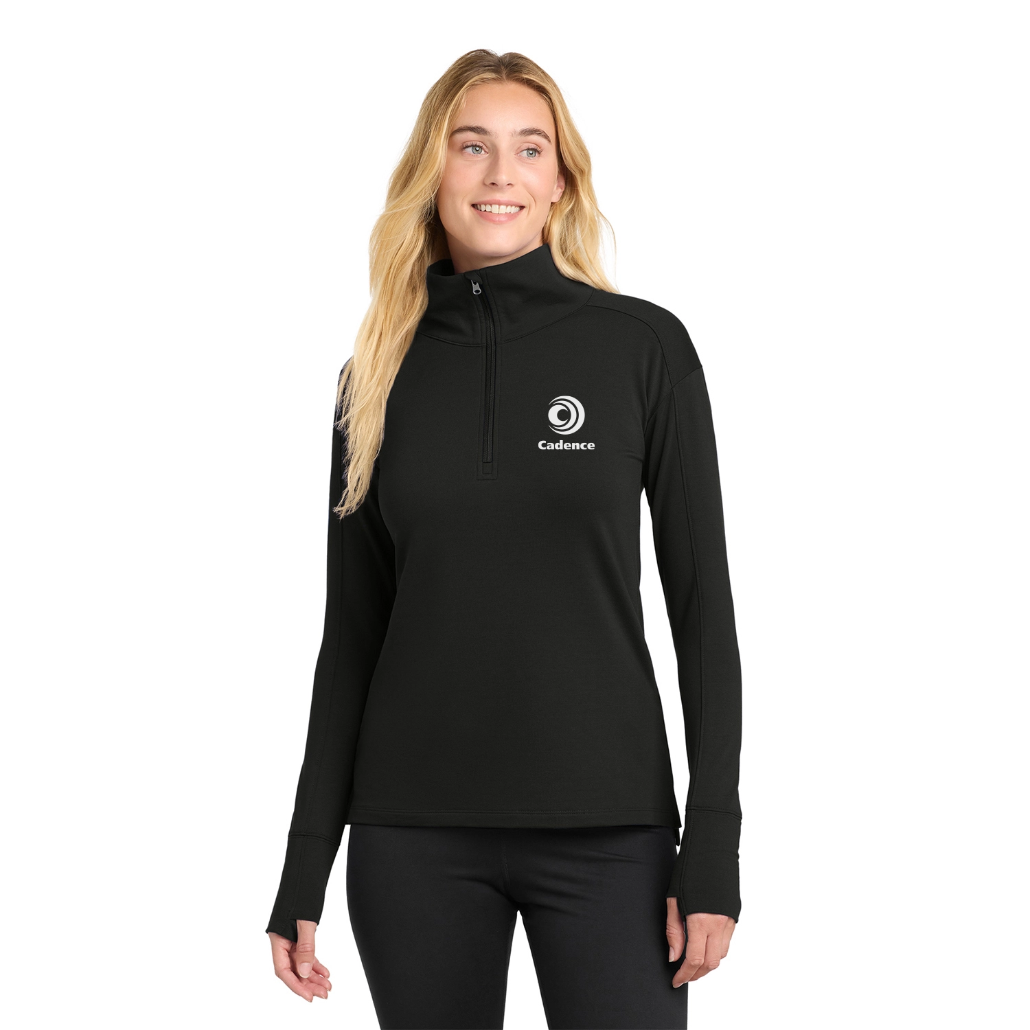 Sport-Tek Women's Sport-Wick Flex Fleece Embroidered 1/4-Zip