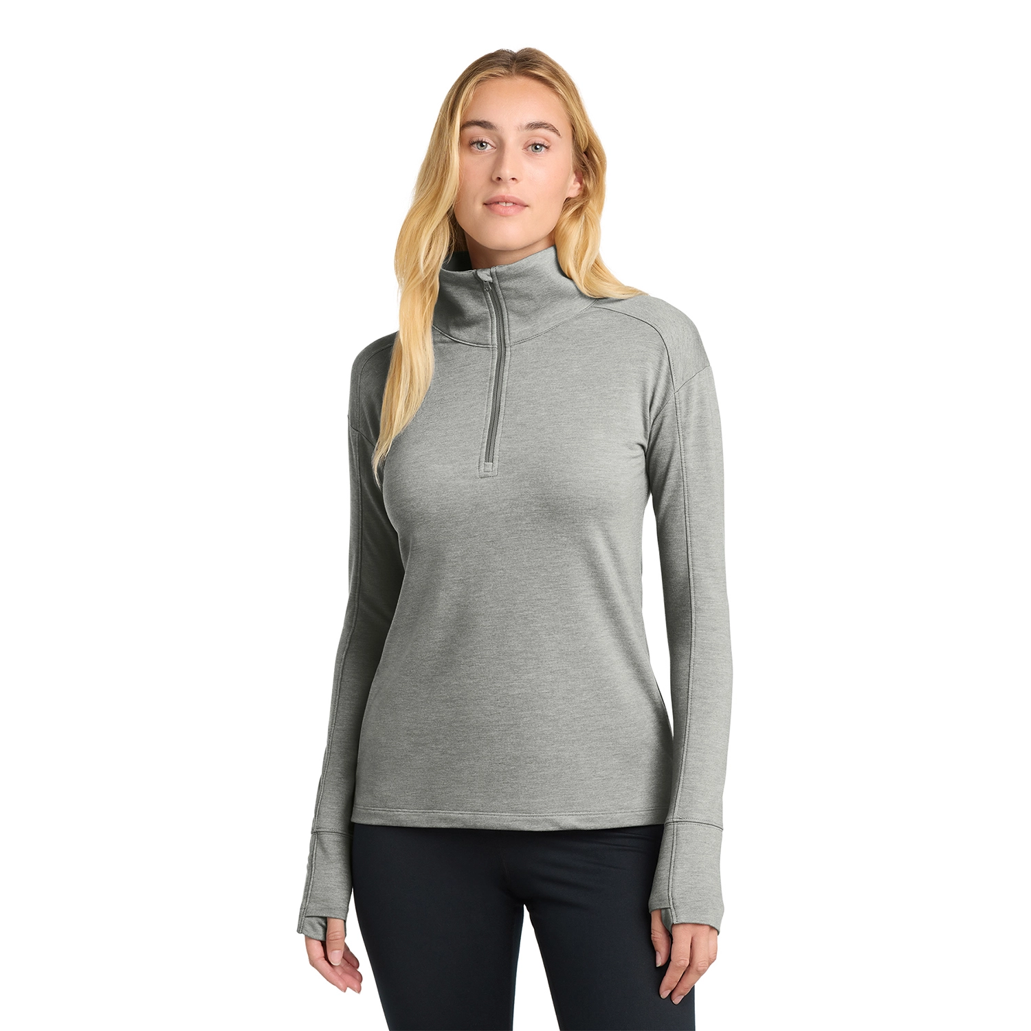 Sport-Tek Women’s Sport-Wick Flex Fleece Embroidered 1/4-Zip 4
