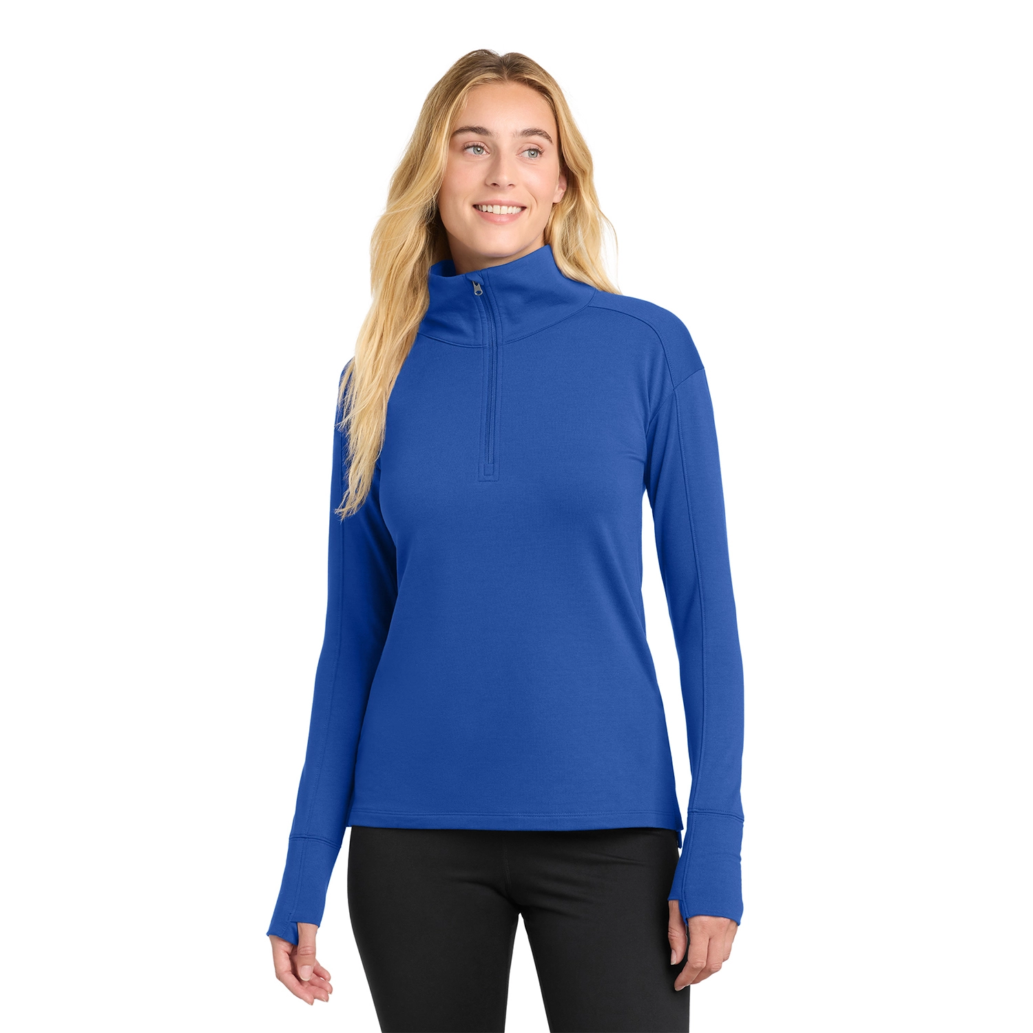 Sport-Tek Women’s Sport-Wick Flex Fleece Embroidered 1/4-Zip 6