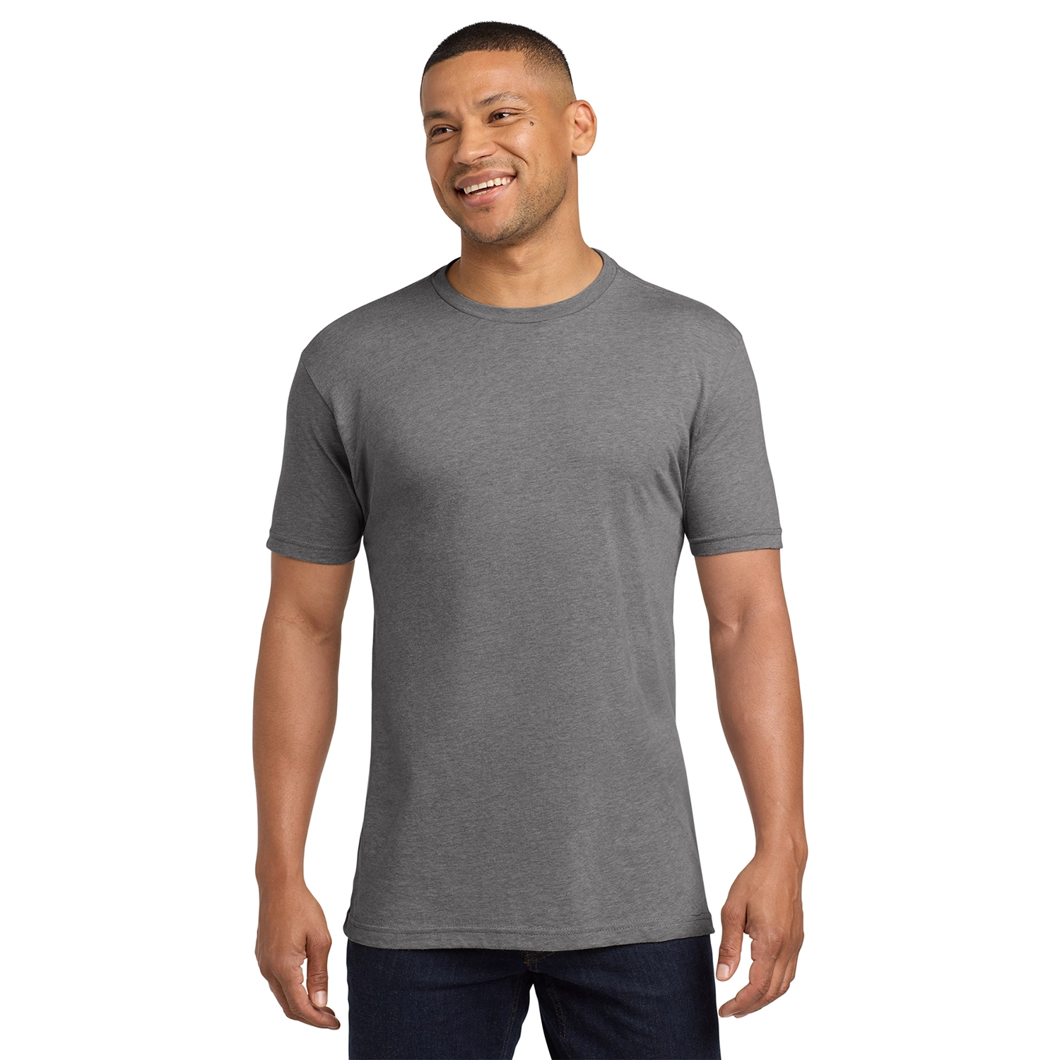 Next Level Apparel Decorated Adult CVC Sueded Tee 4